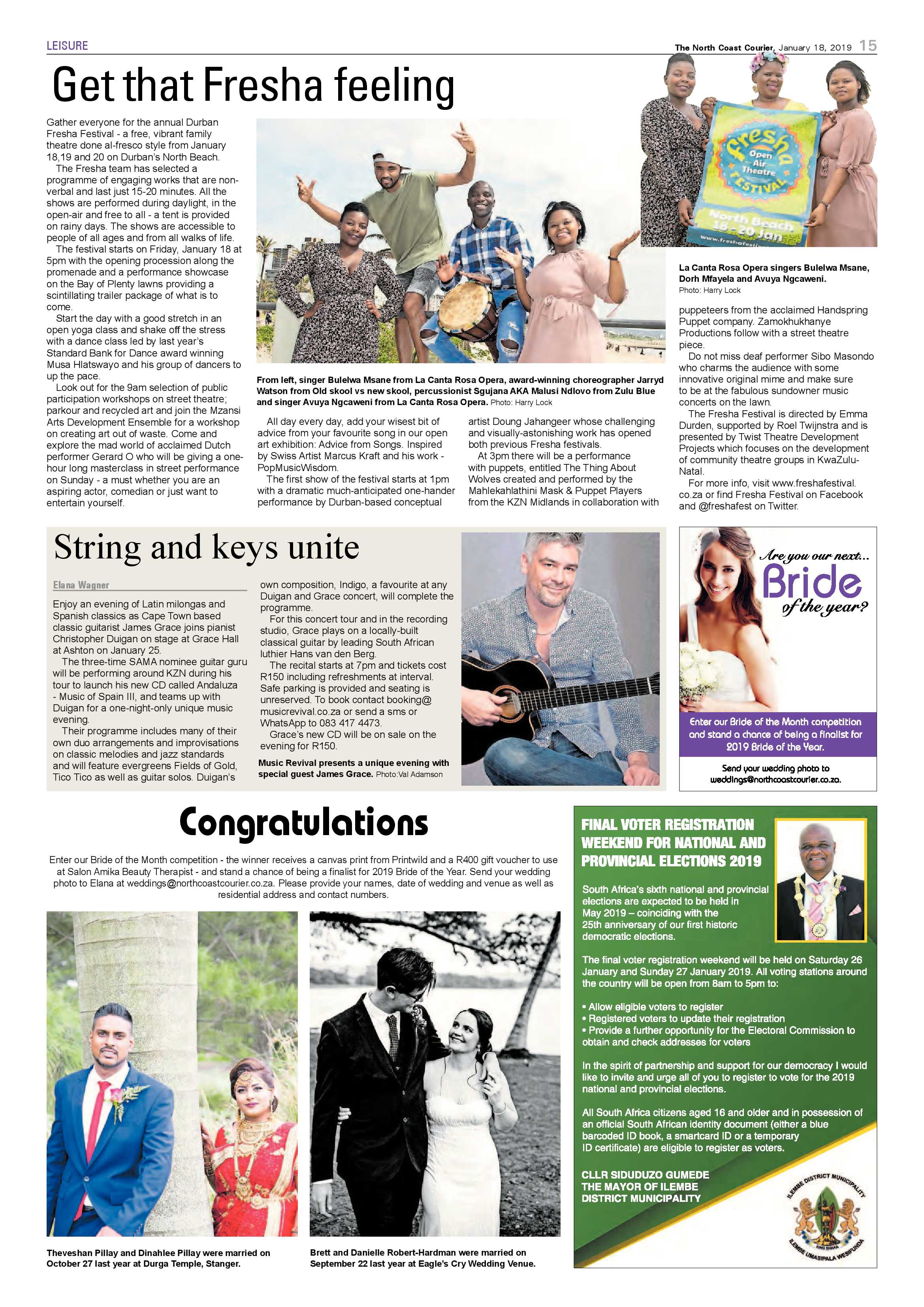 The North Coast Courier – 18 January 2019 page 15