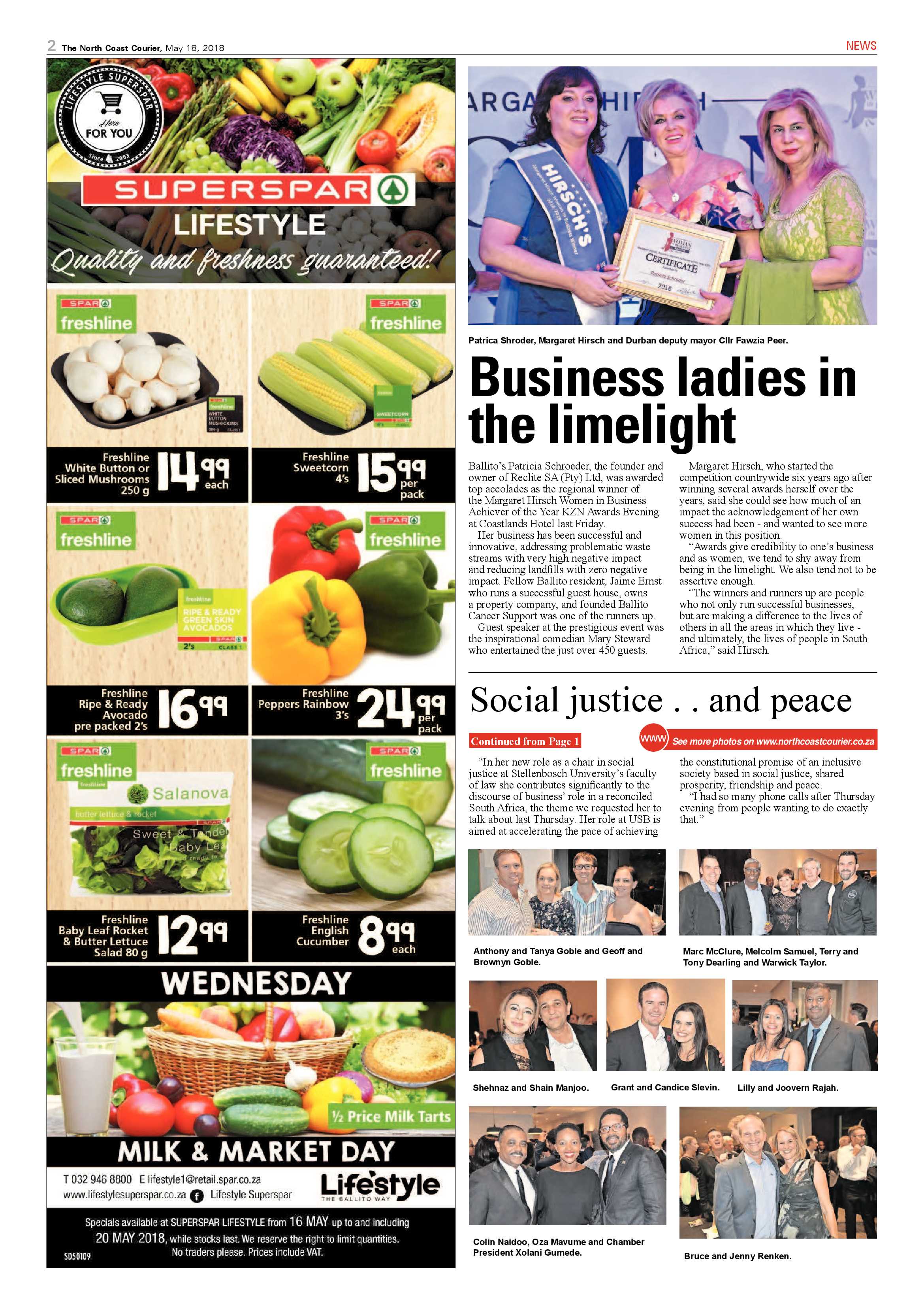 The North Coast Courier – 18 May 2018 page 2