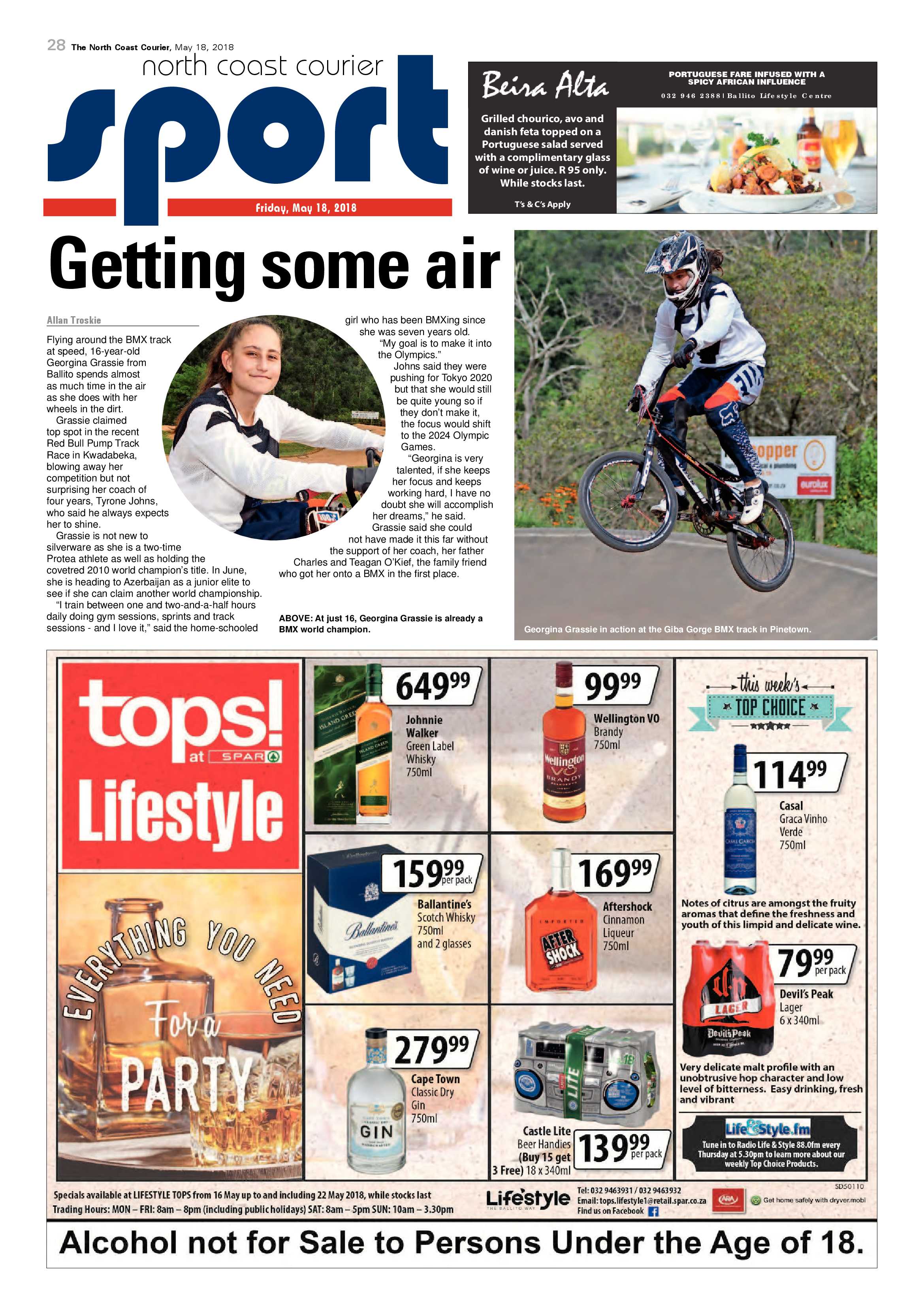 The North Coast Courier – 18 May 2018 page 28