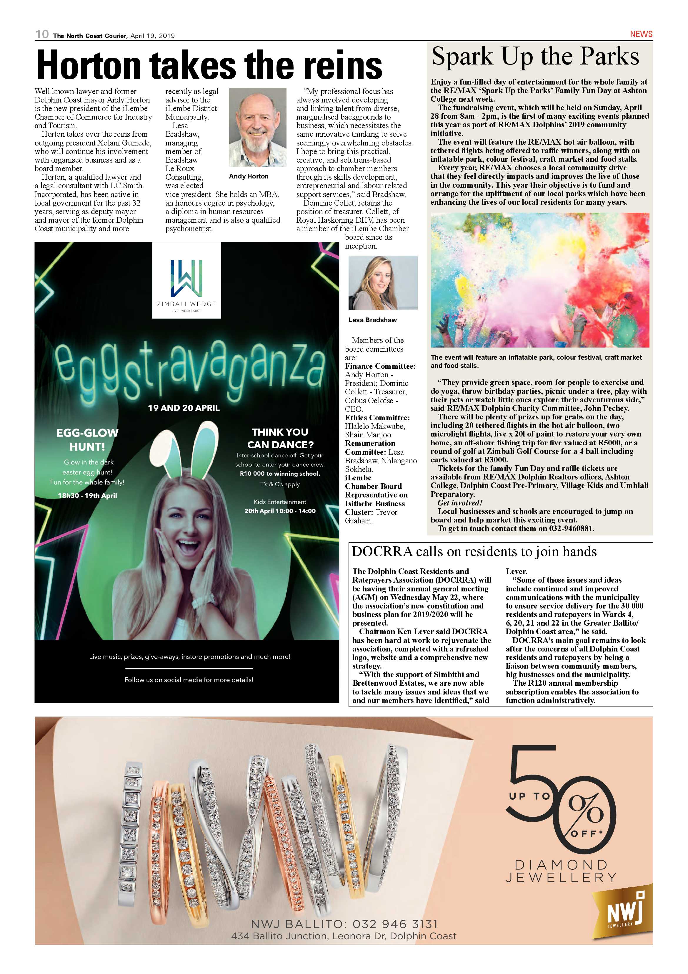 The North Coast Courier – 19 April 2019 page 10