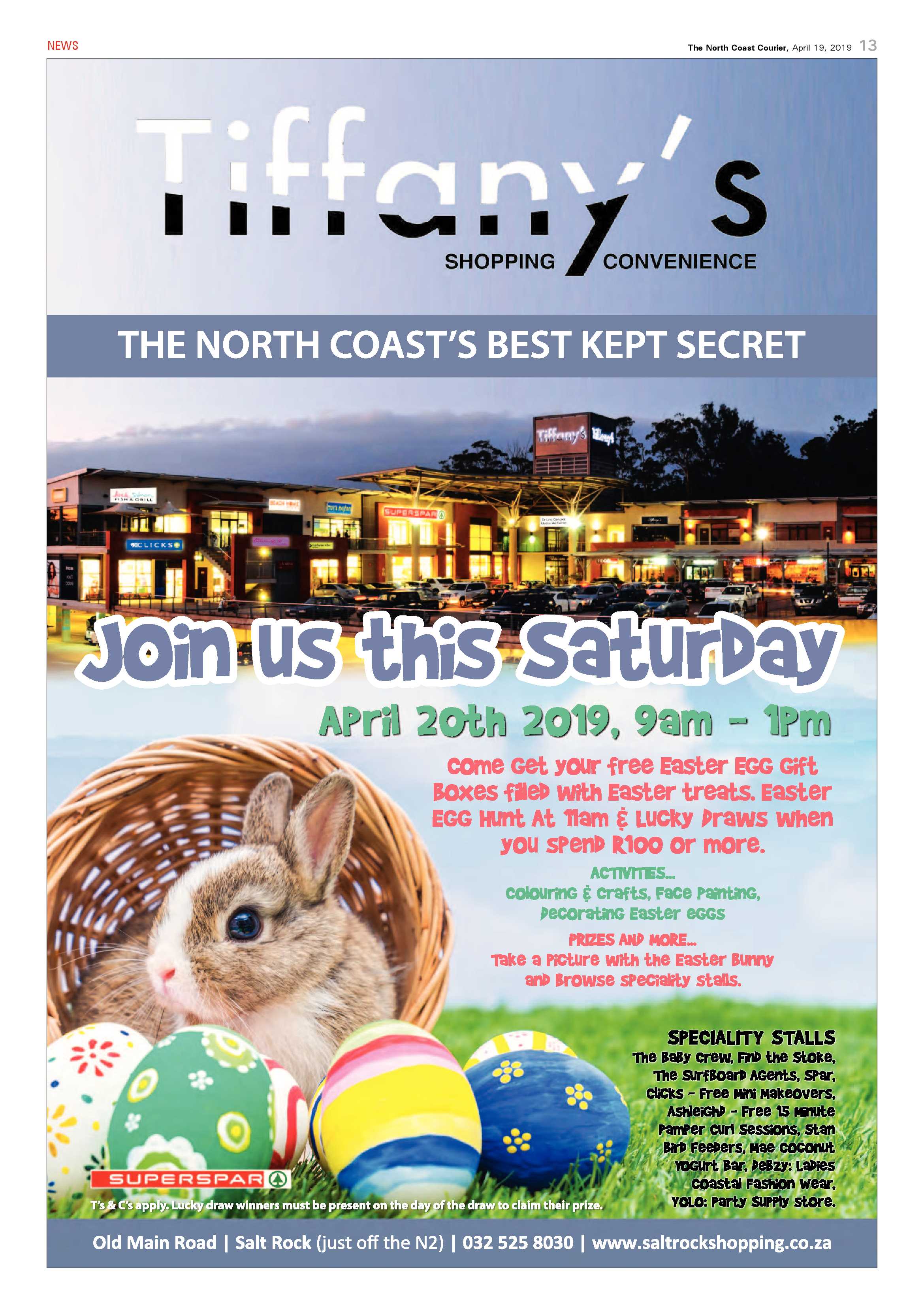 The North Coast Courier – 19 April 2019 page 13