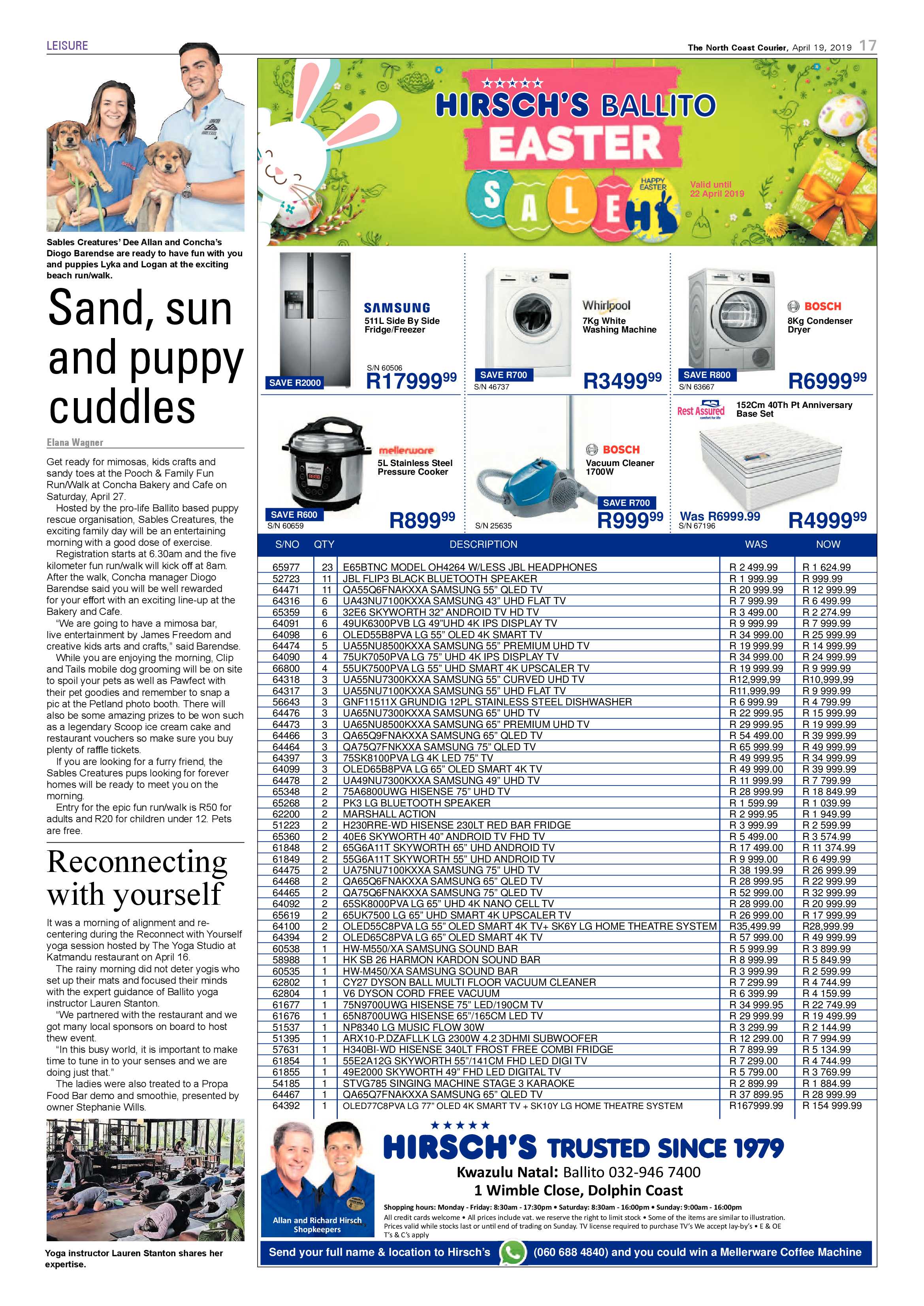 The North Coast Courier – 19 April 2019 page 17
