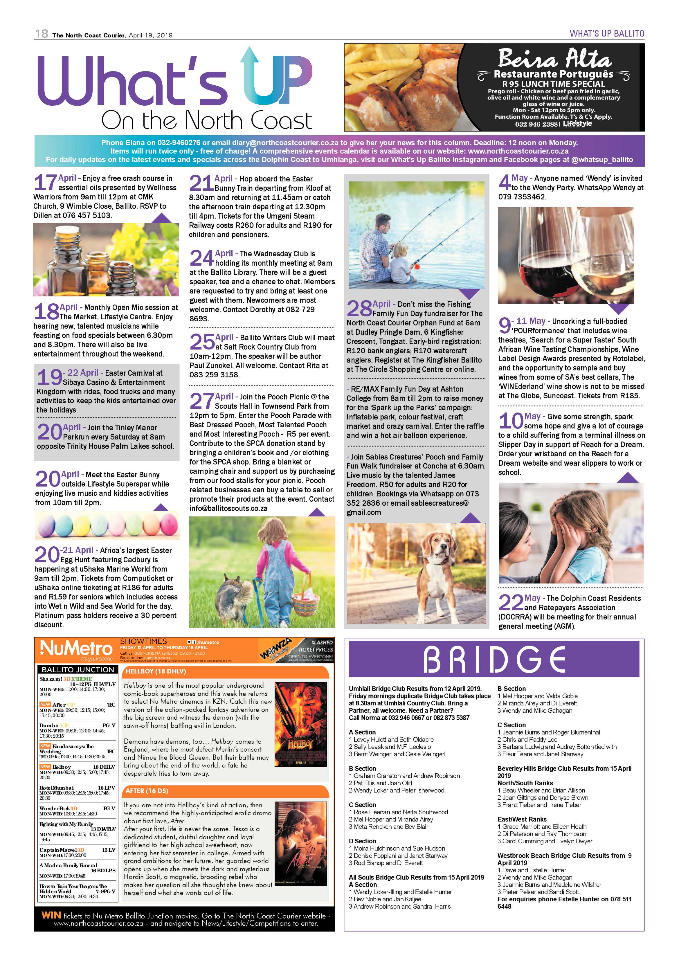 The North Coast Courier – 19 April 2019 page 18