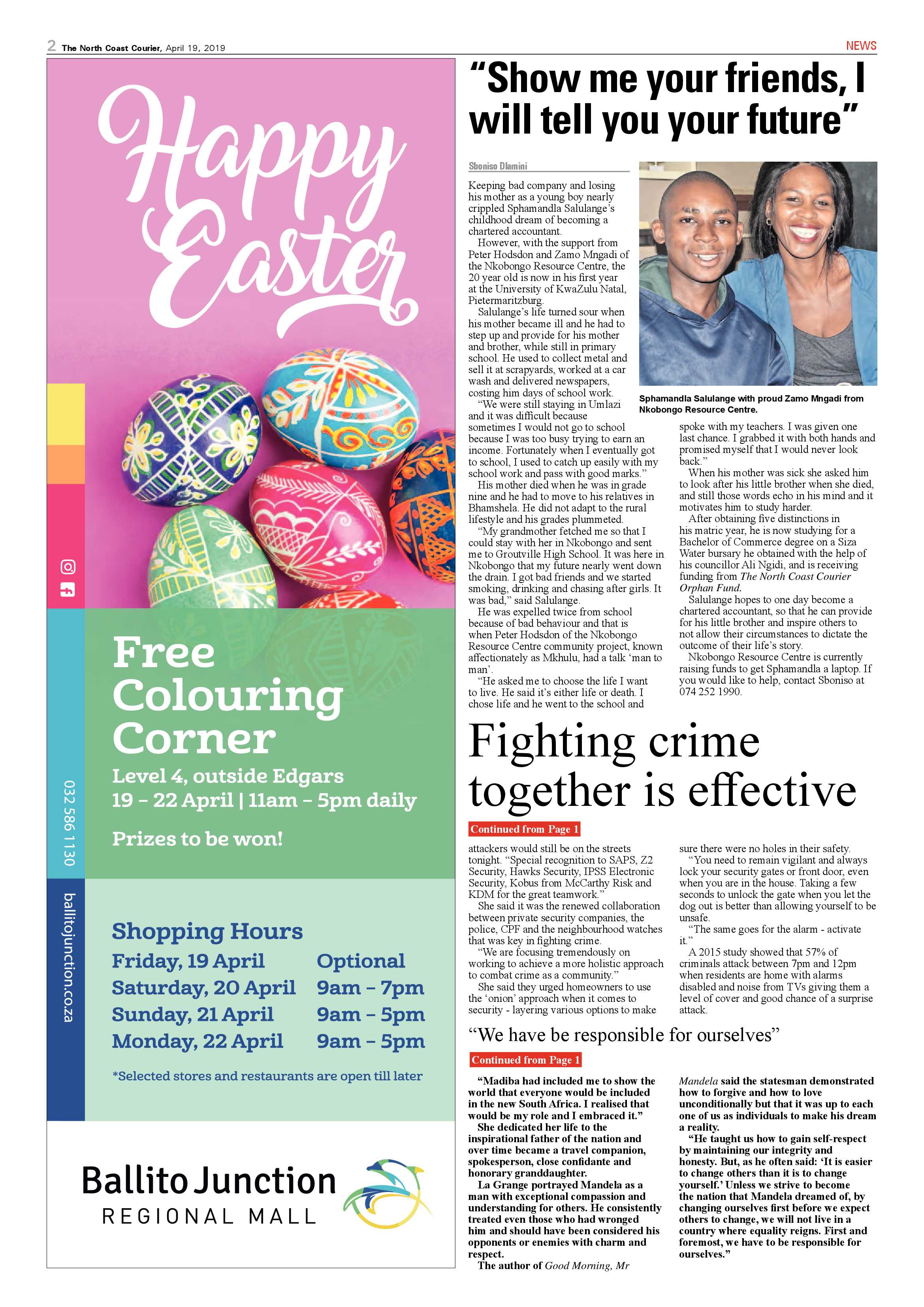 The North Coast Courier – 19 April 2019 page 2