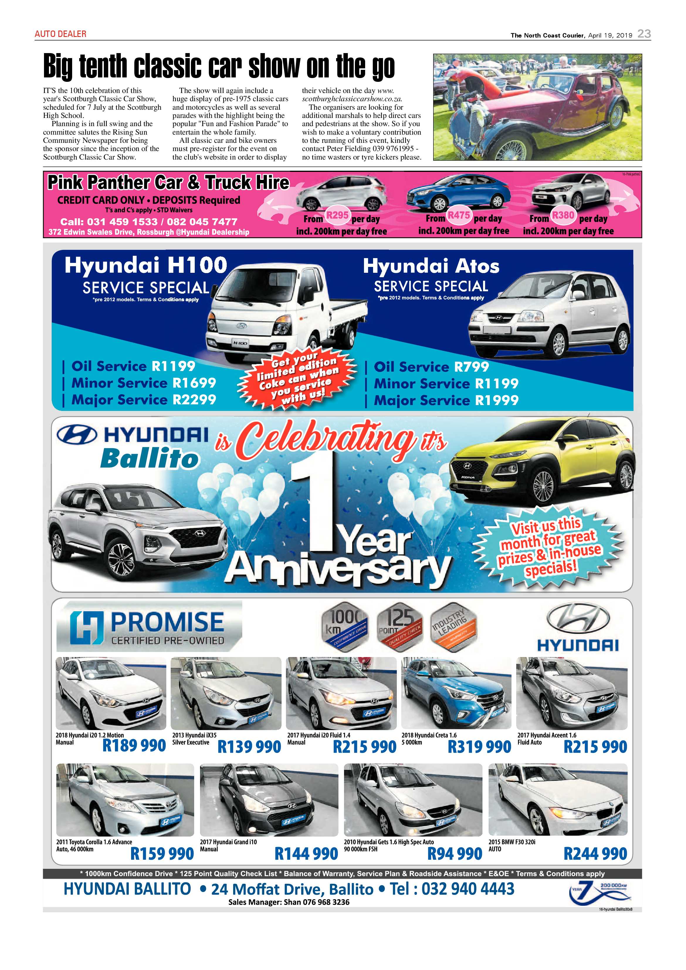 The North Coast Courier – 19 April 2019 page 23