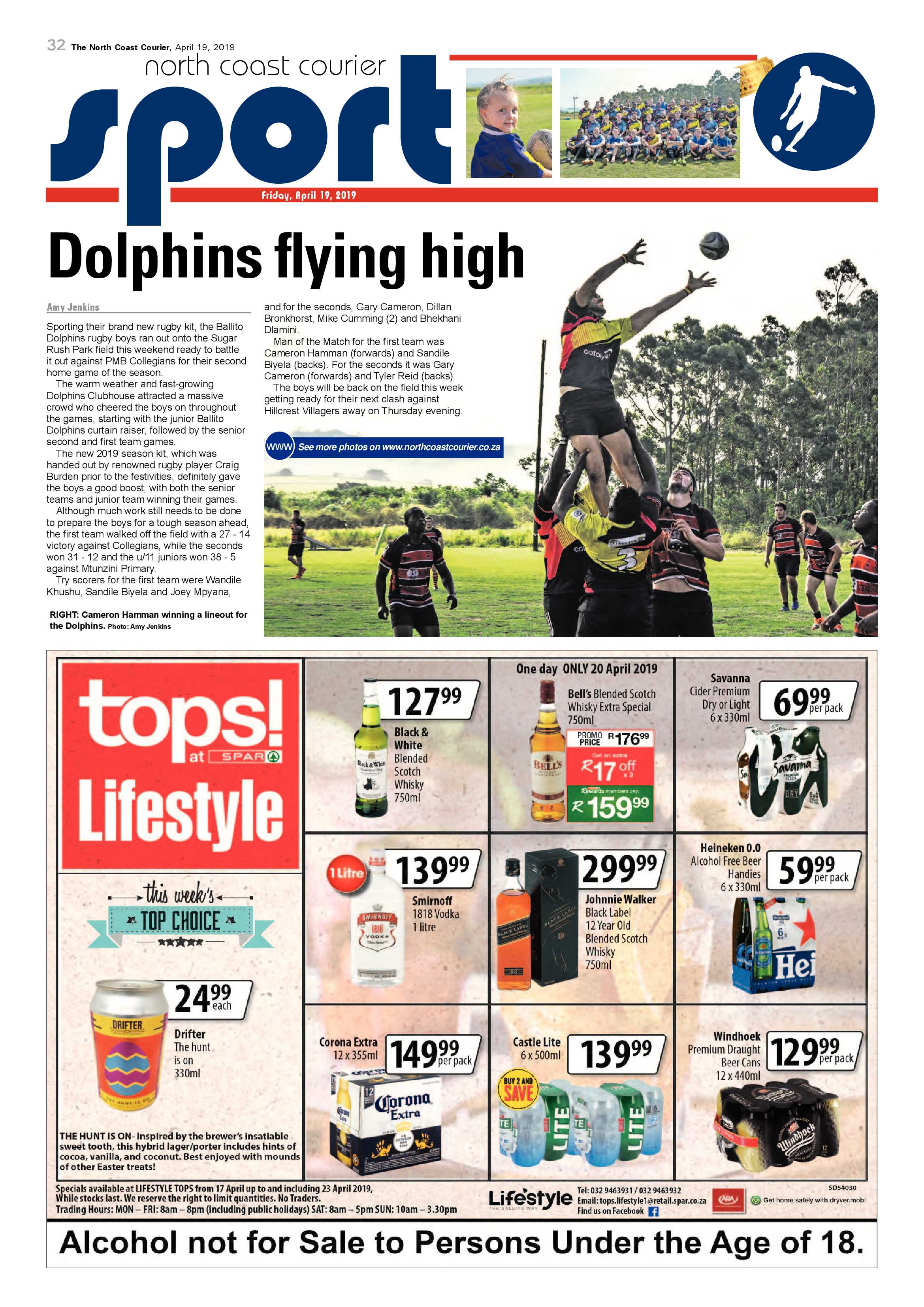 The North Coast Courier – 19 April 2019 page 32