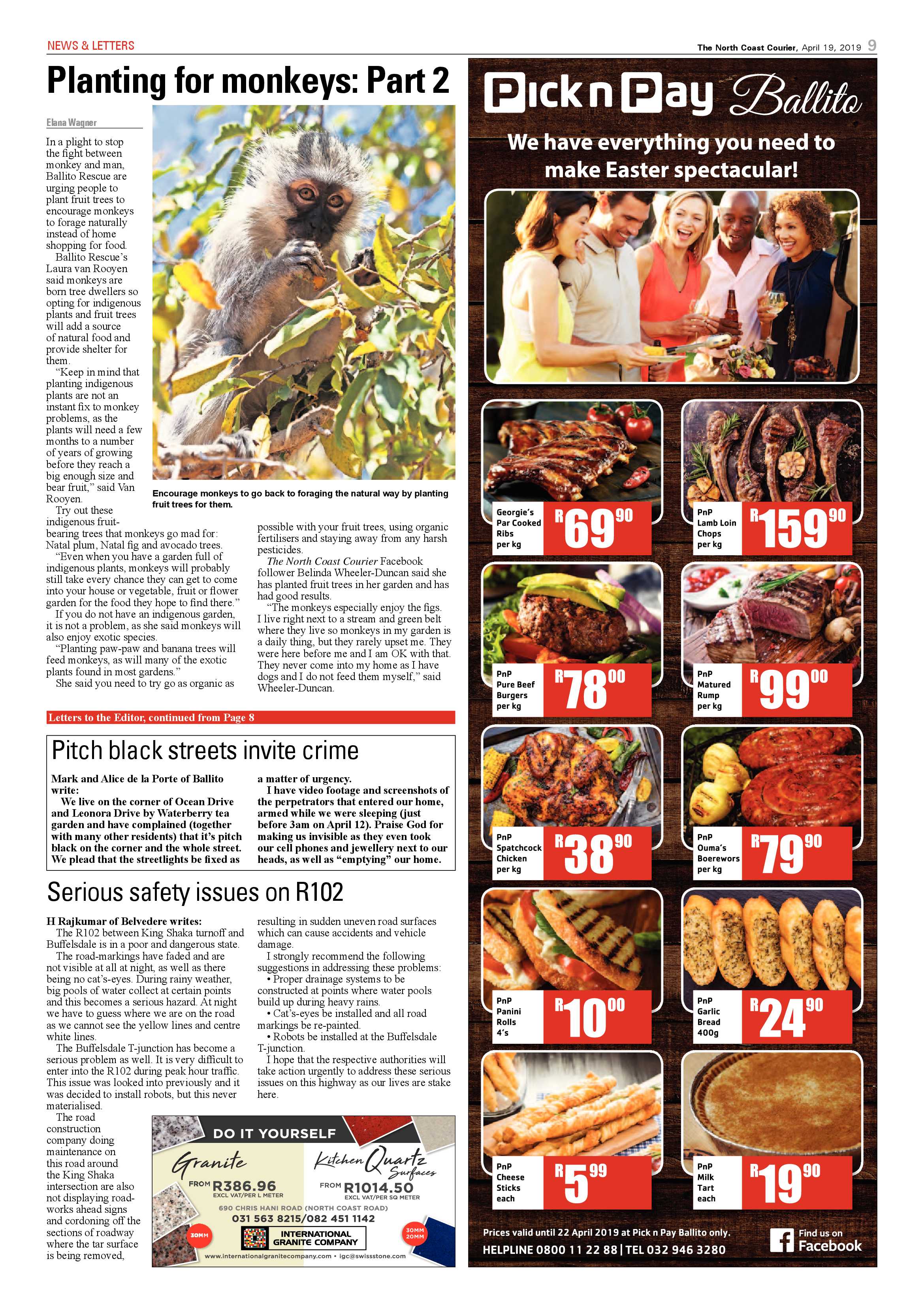 The North Coast Courier – 19 April 2019 page 9