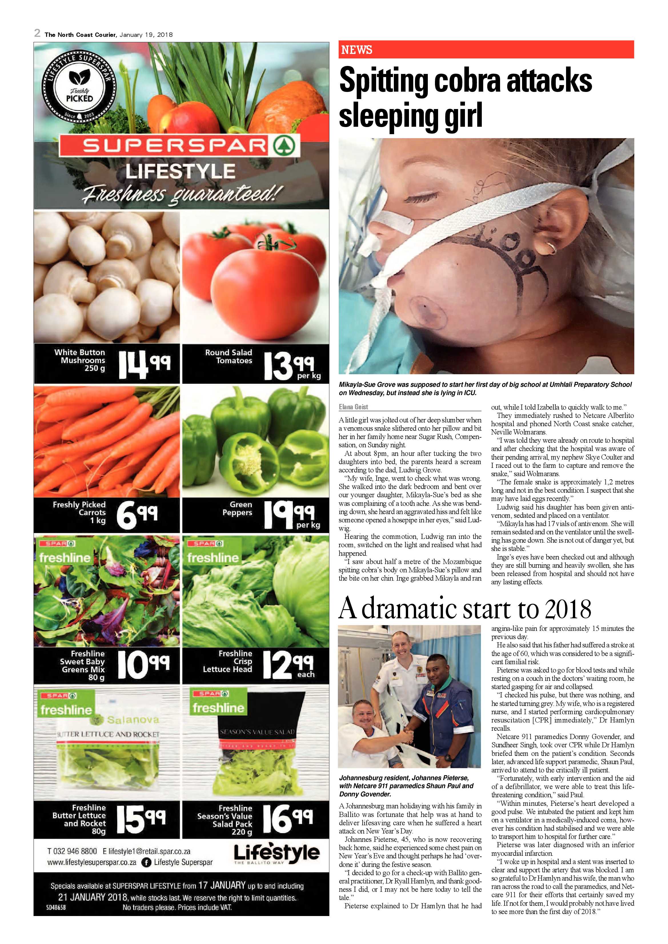 The North Coast Courier – 19 January 2018 page 2