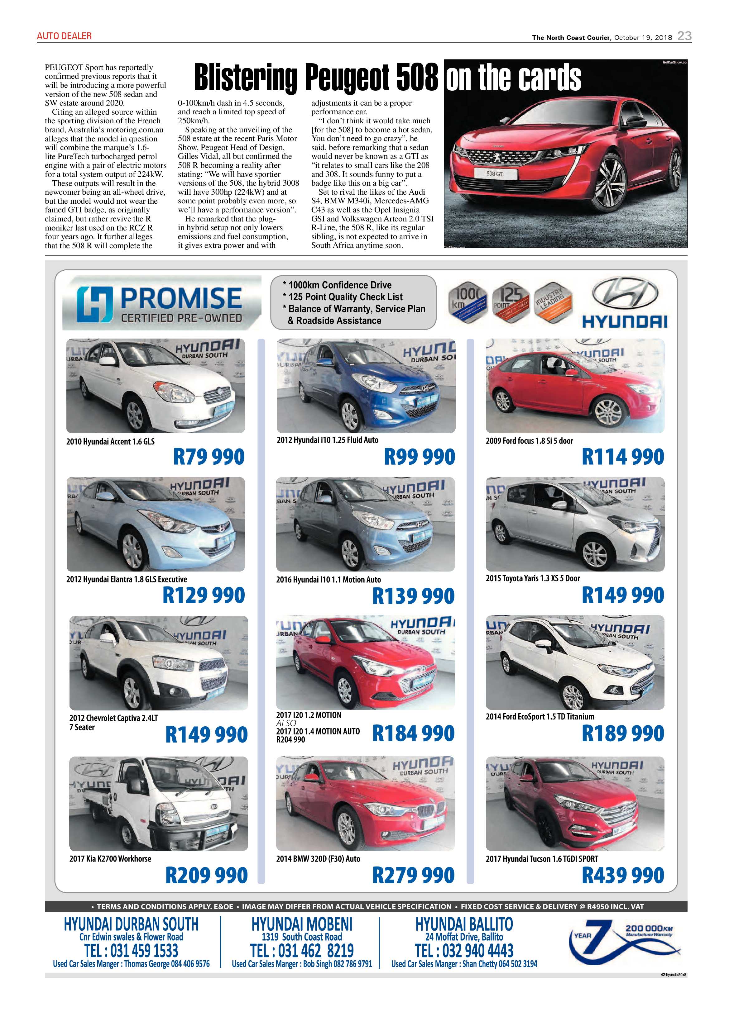 The North Coast Courier – 19 October 2018 page 23