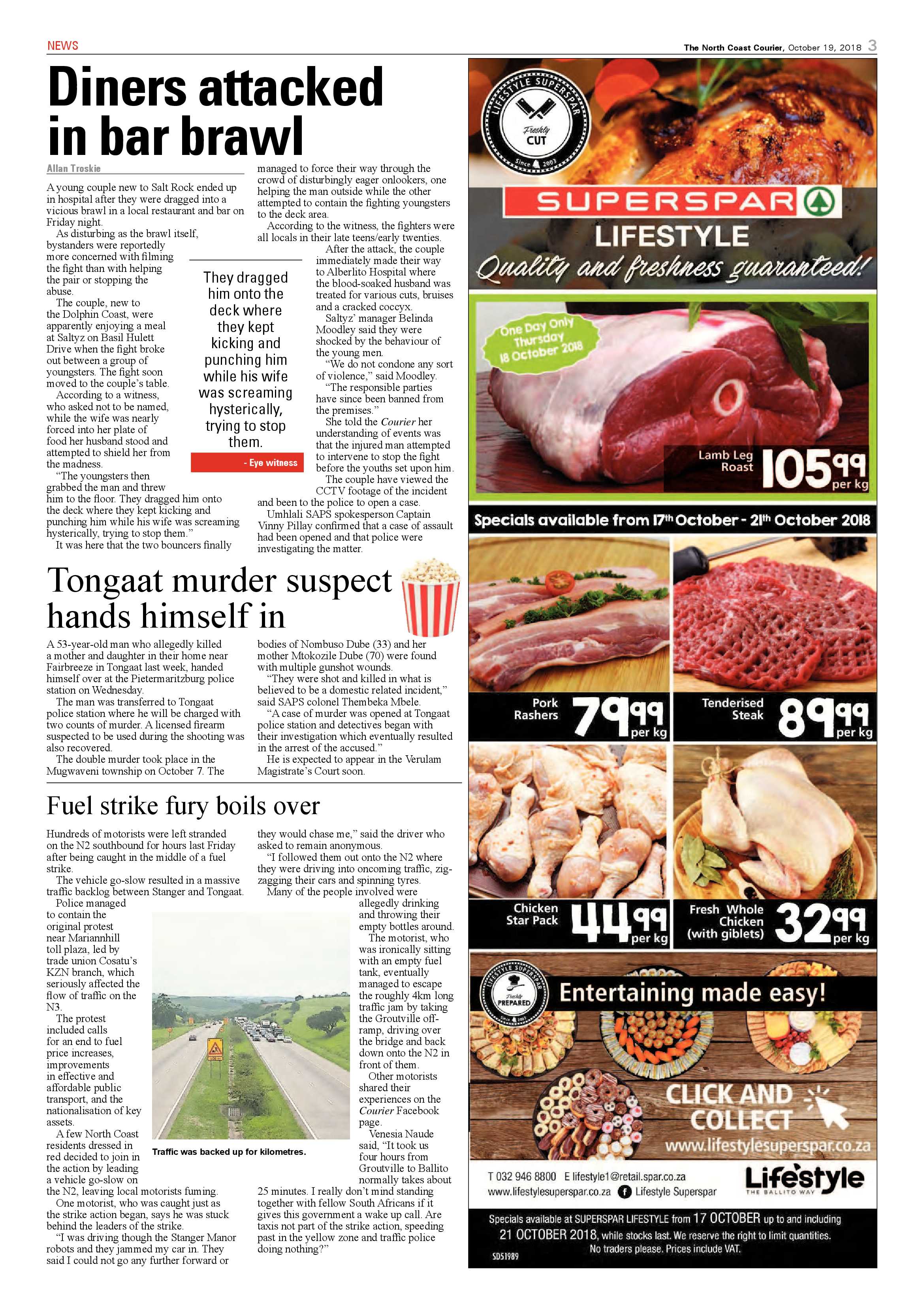 The North Coast Courier – 19 October 2018 page 3