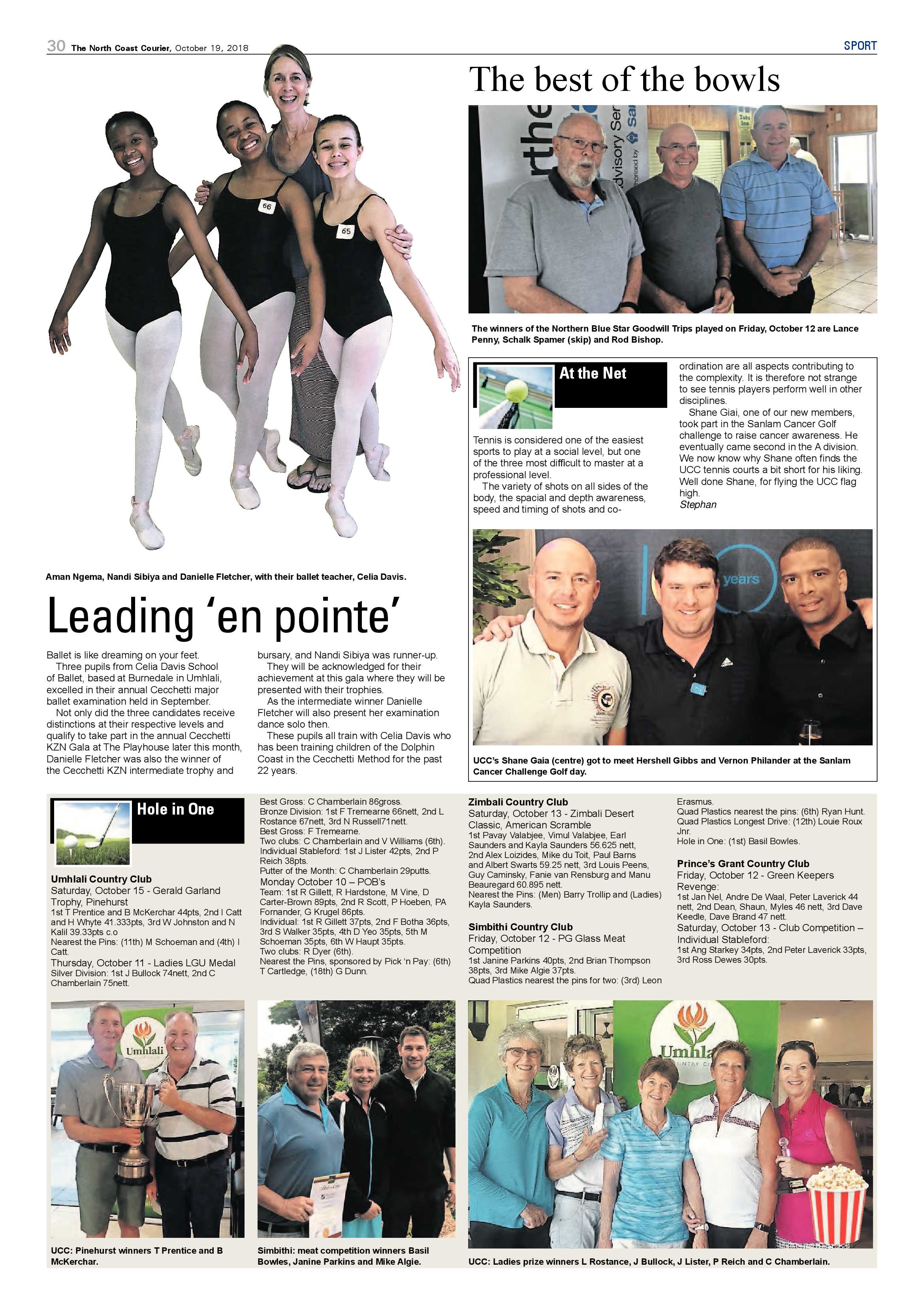 The North Coast Courier – 19 October 2018 page 30