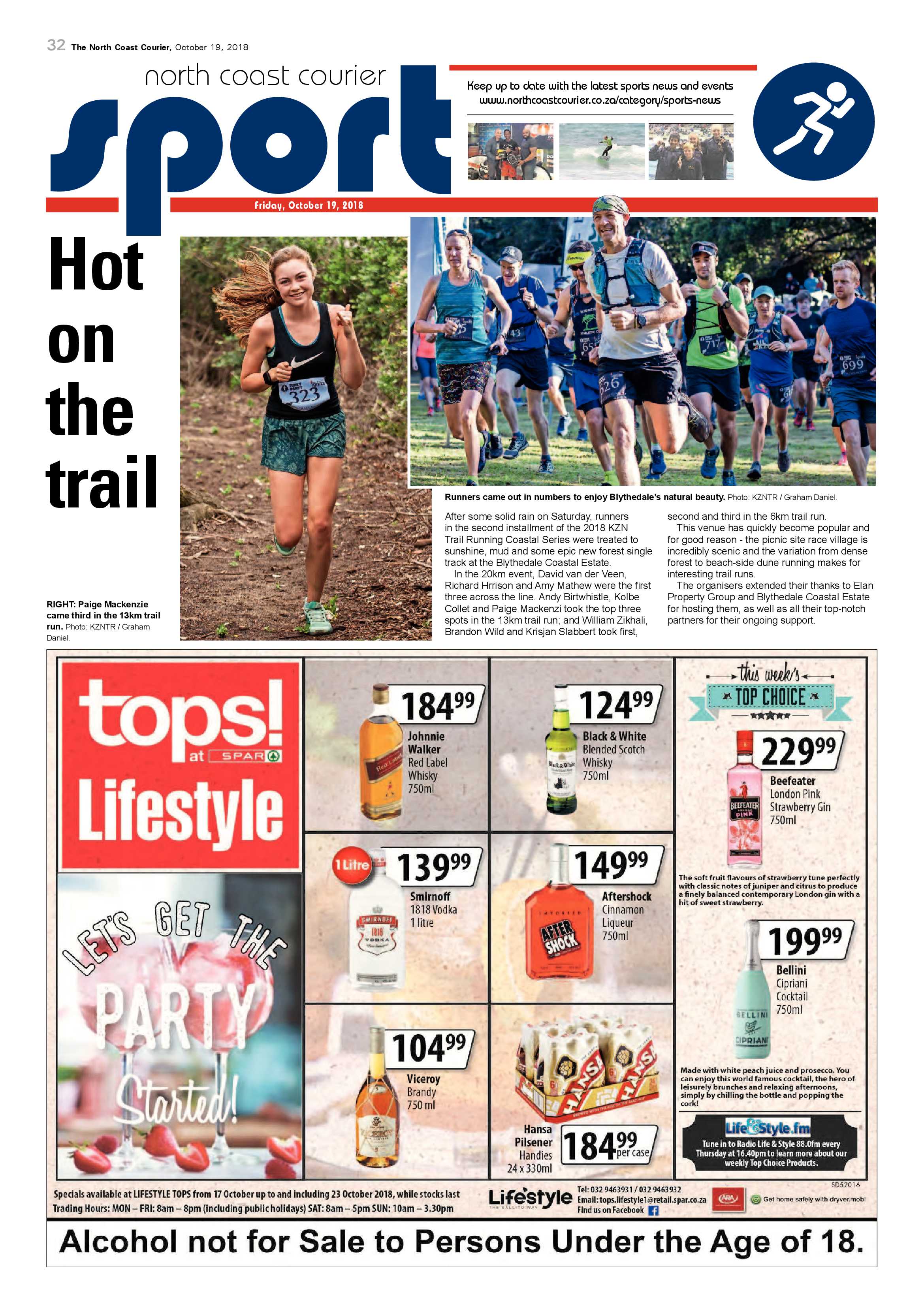 The North Coast Courier – 19 October 2018 page 32