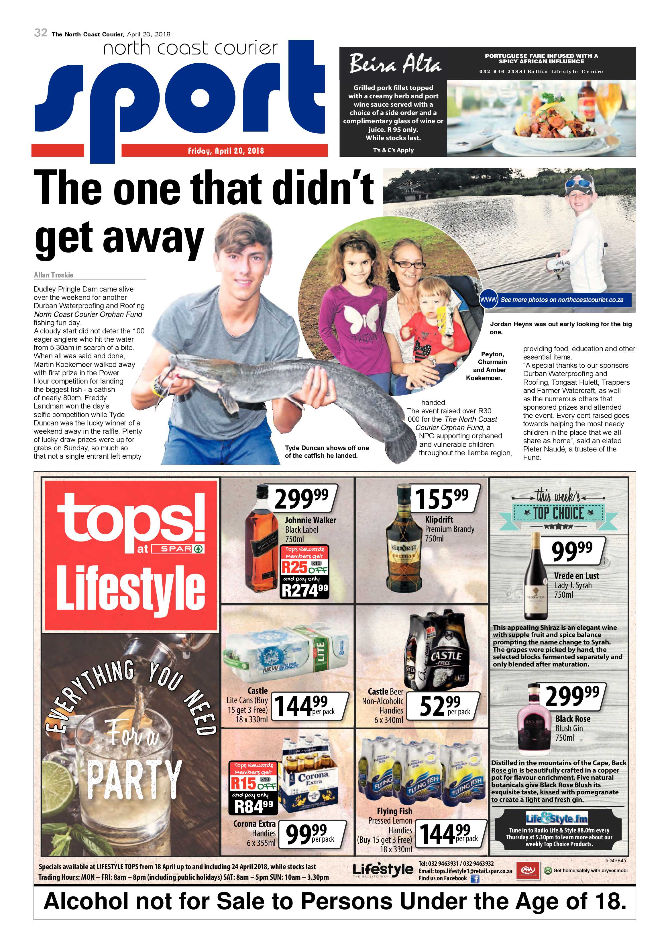 The North Coast Courier – 20 April 2018 page 32