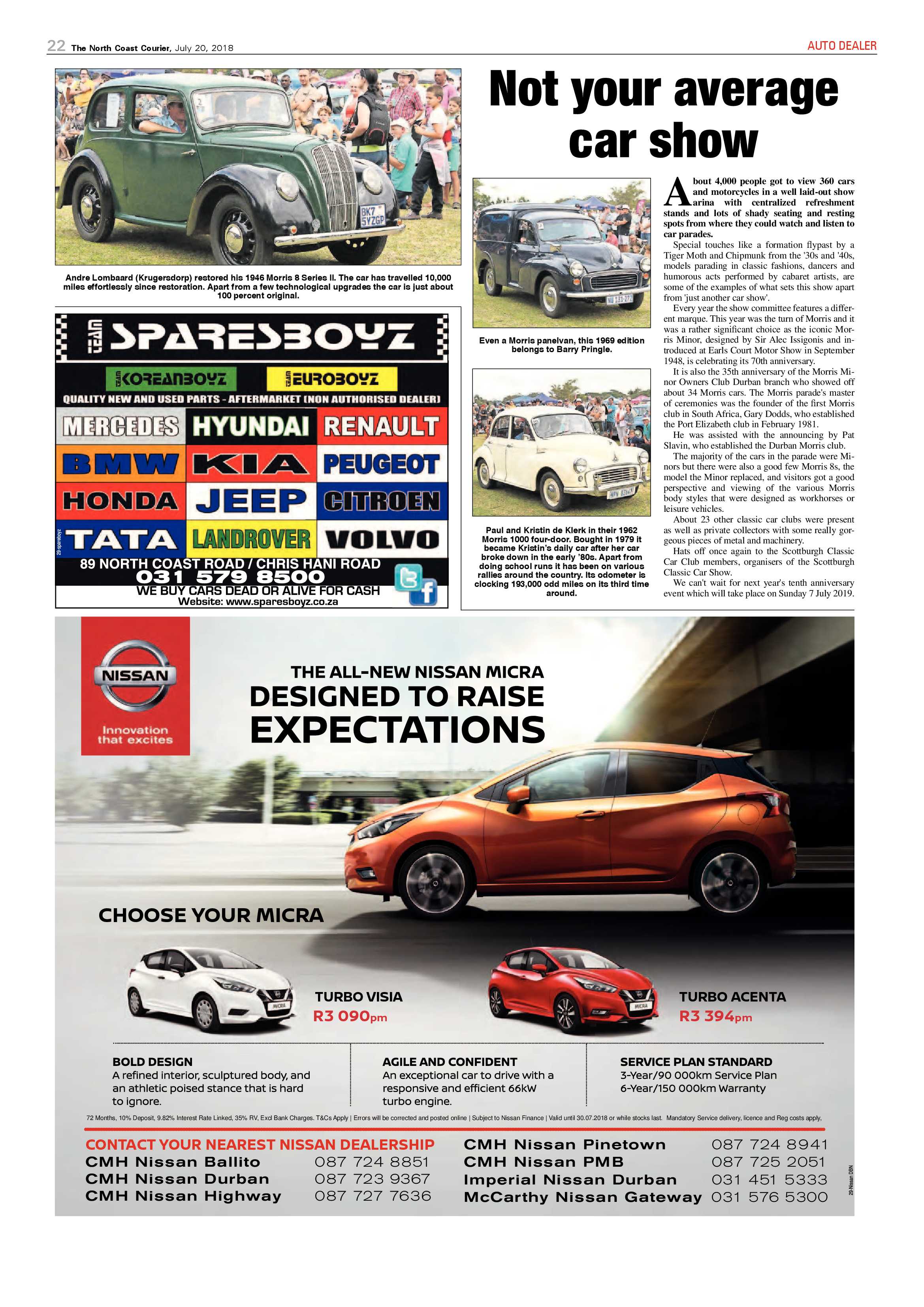 The North Coast Courier – 20 July 2018 page 22