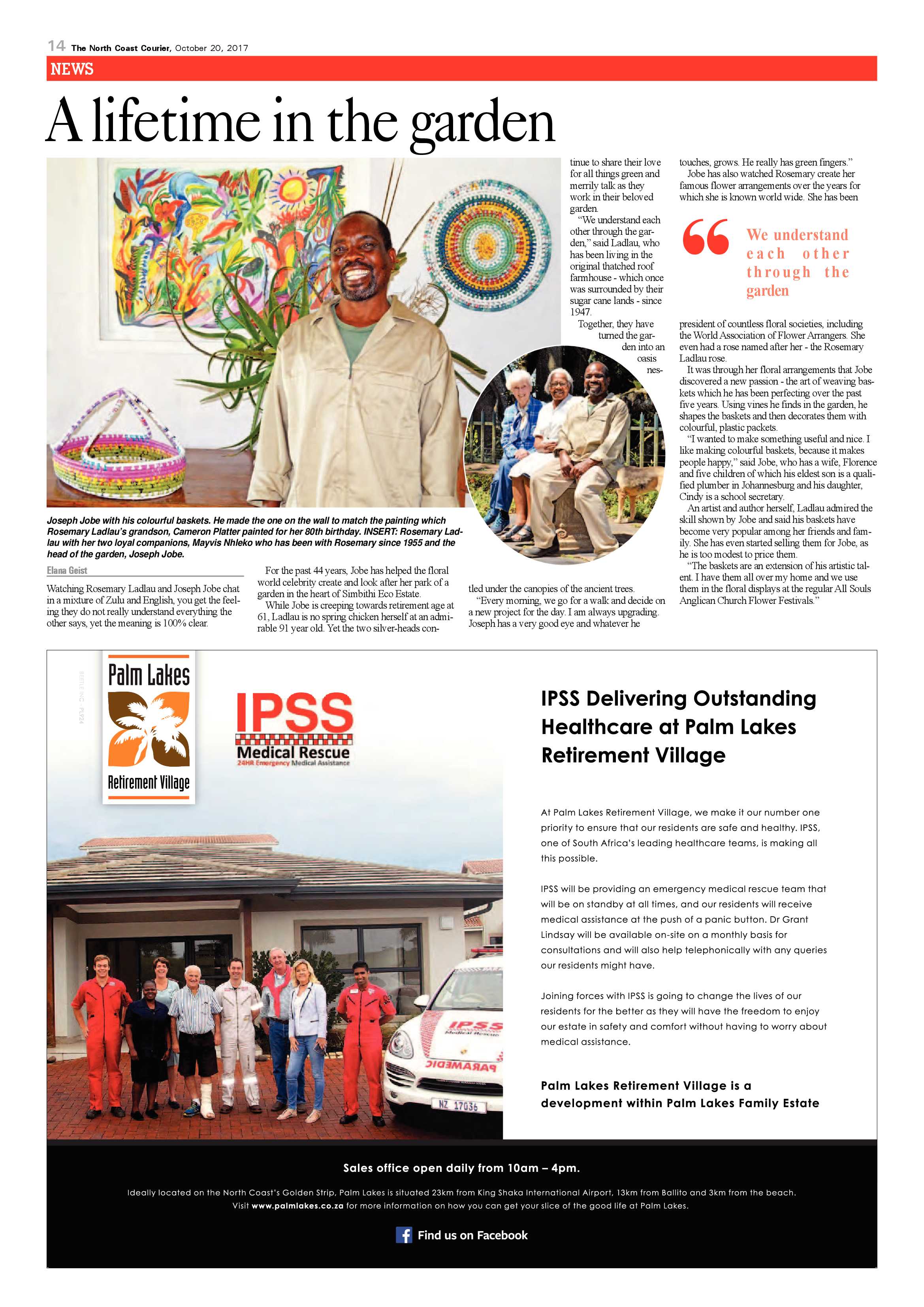 The North Coast Courier – 20 October 2017 page 14