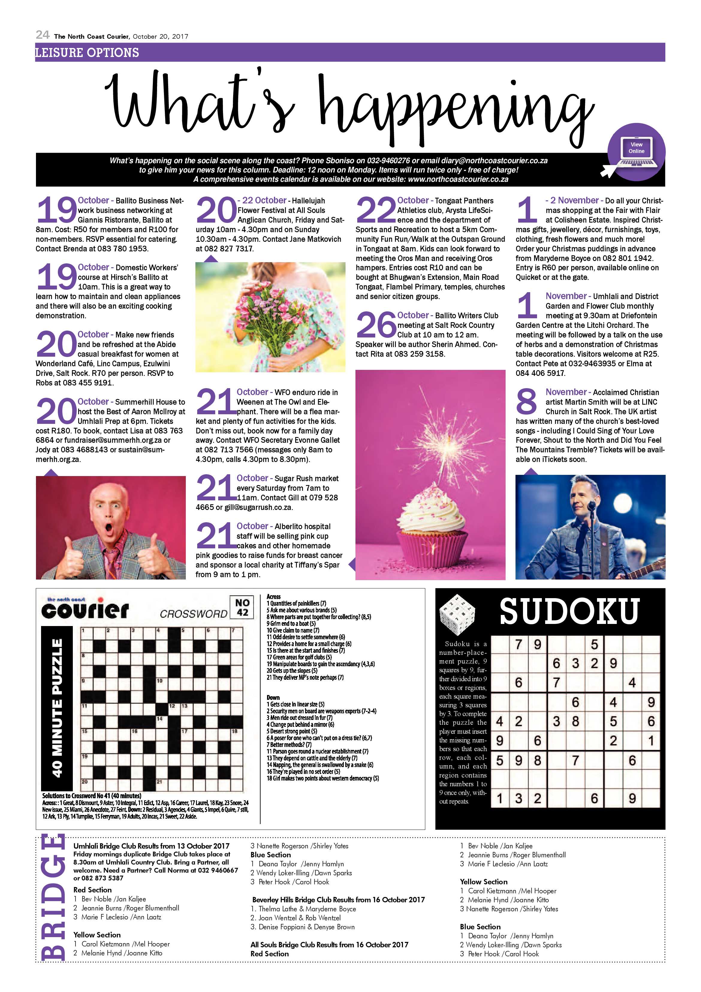 The North Coast Courier – 20 October 2017 page 24