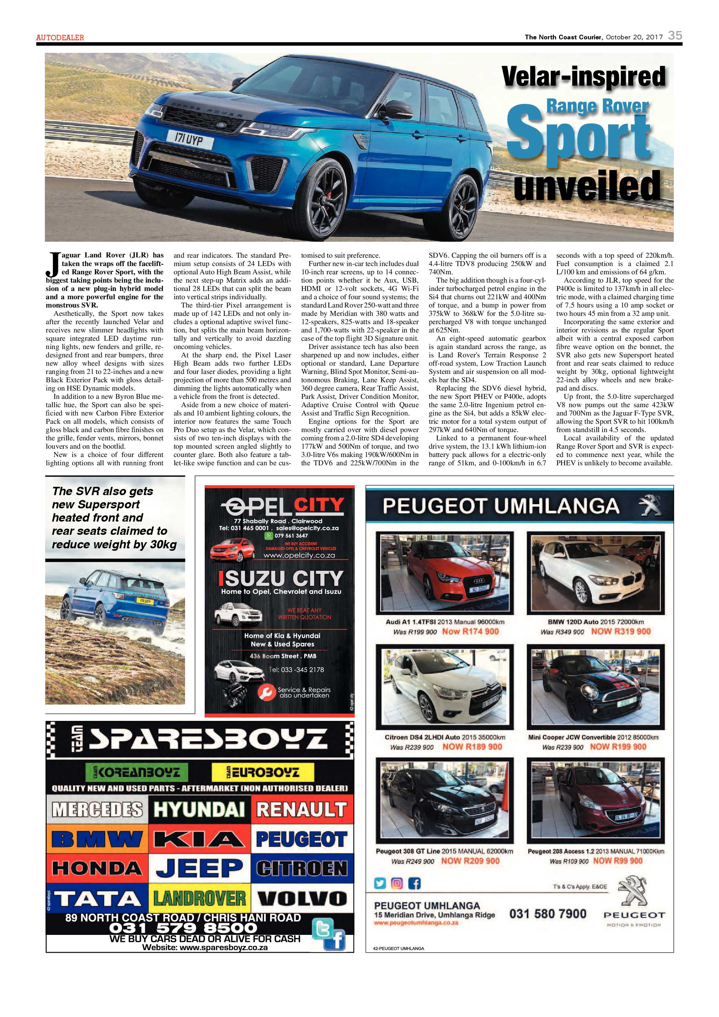 The North Coast Courier – 20 October 2017 page 35