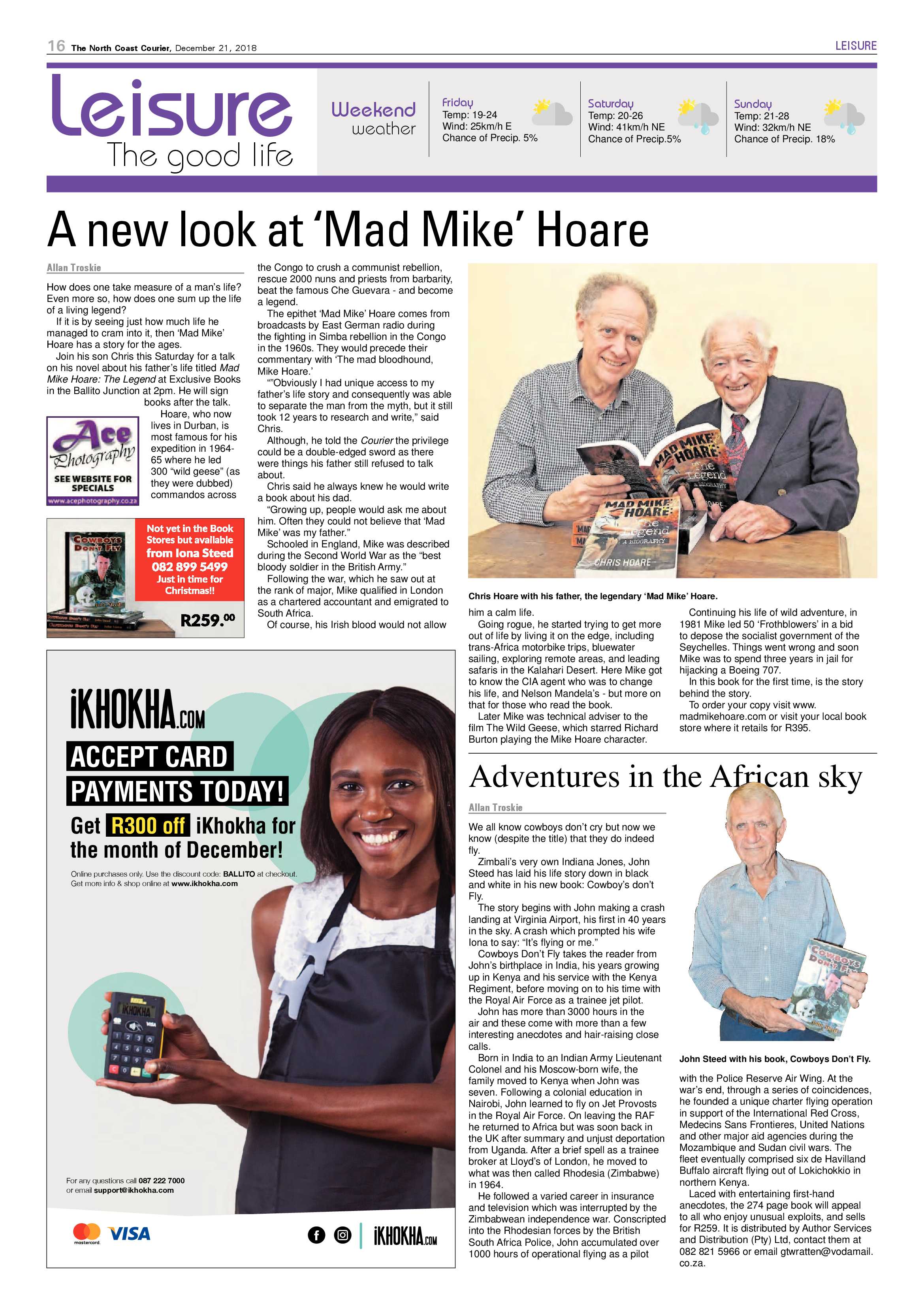 The North Coast Courier – 21 December 2018 page 16