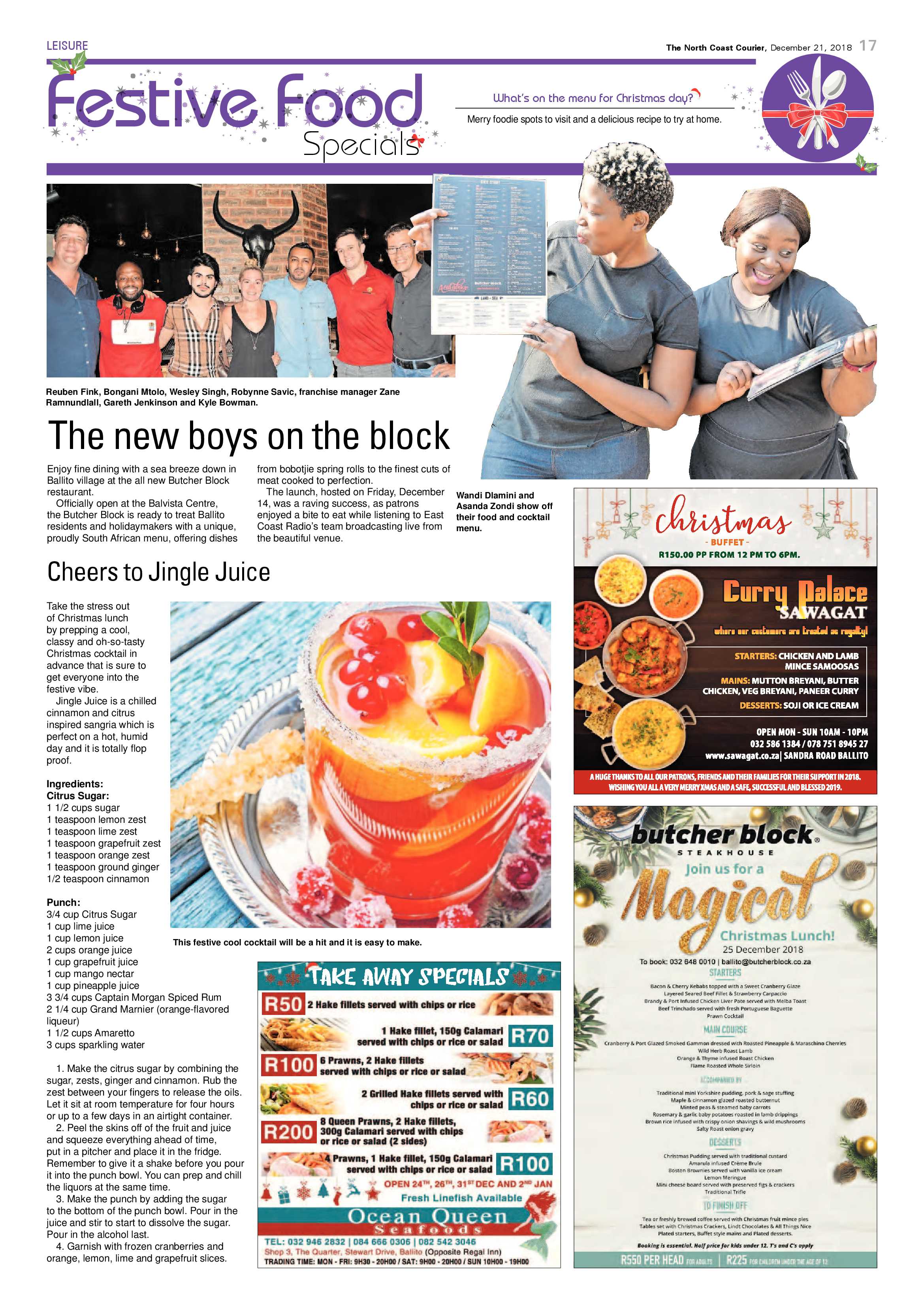 The North Coast Courier – 21 December 2018 page 17