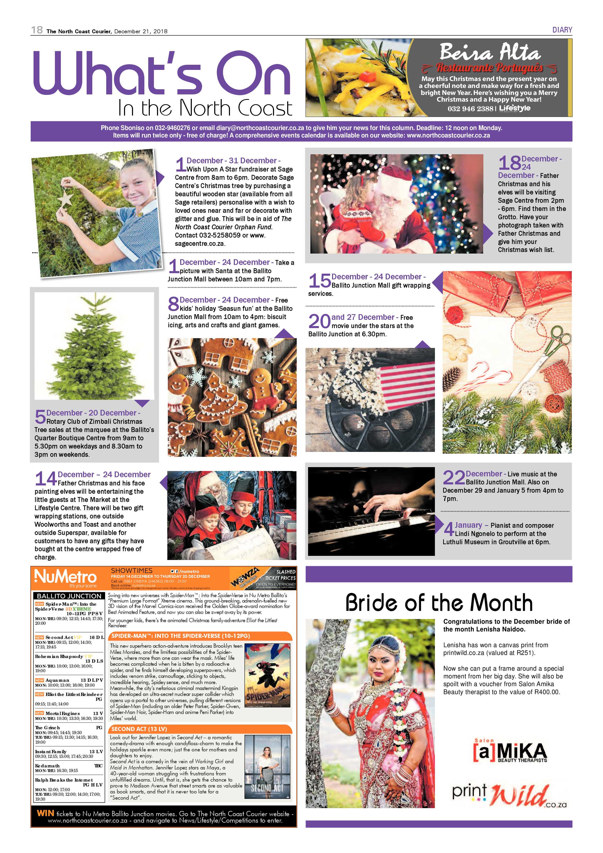 The North Coast Courier – 21 December 2018 page 18