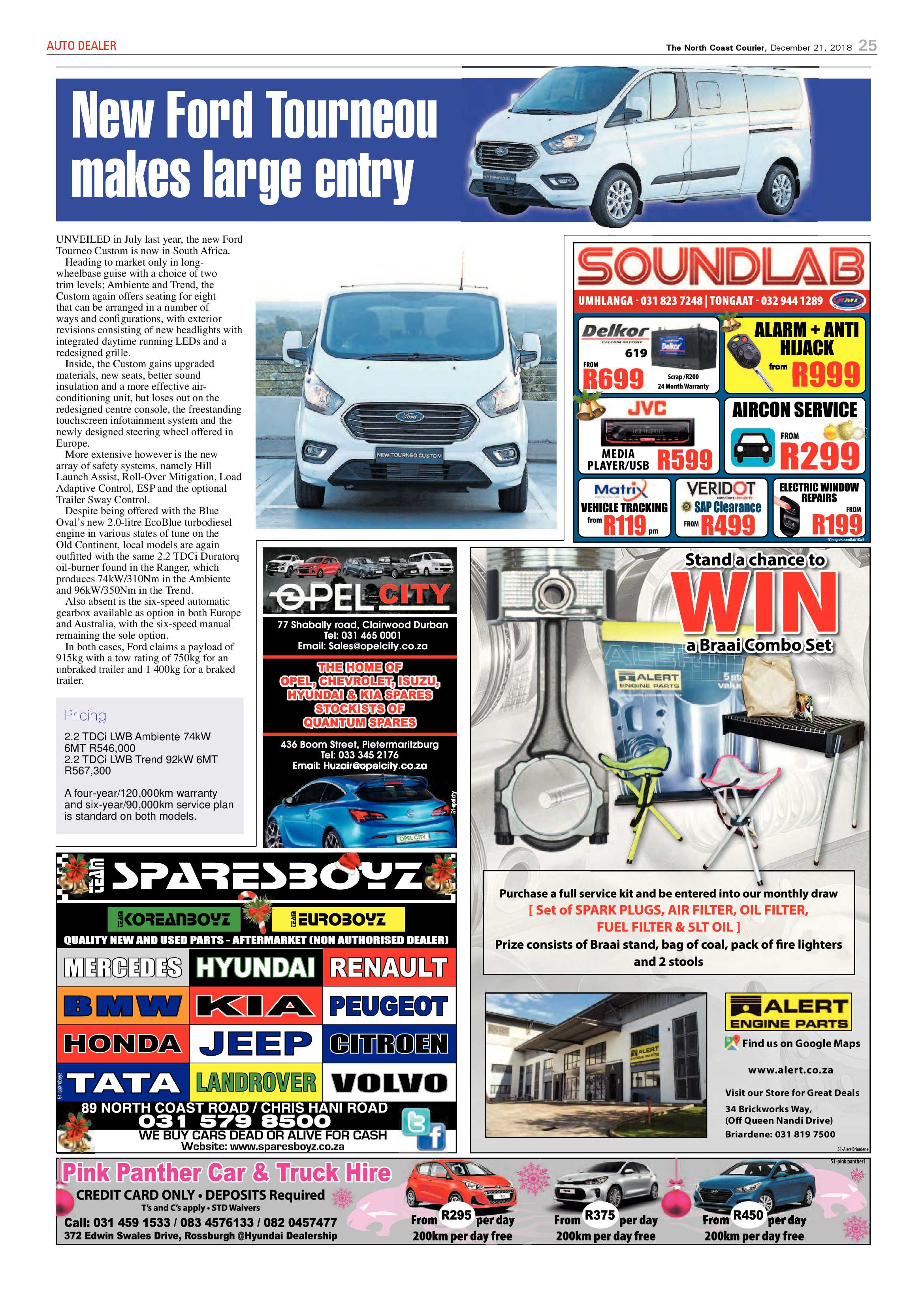 The North Coast Courier – 21 December 2018 page 25