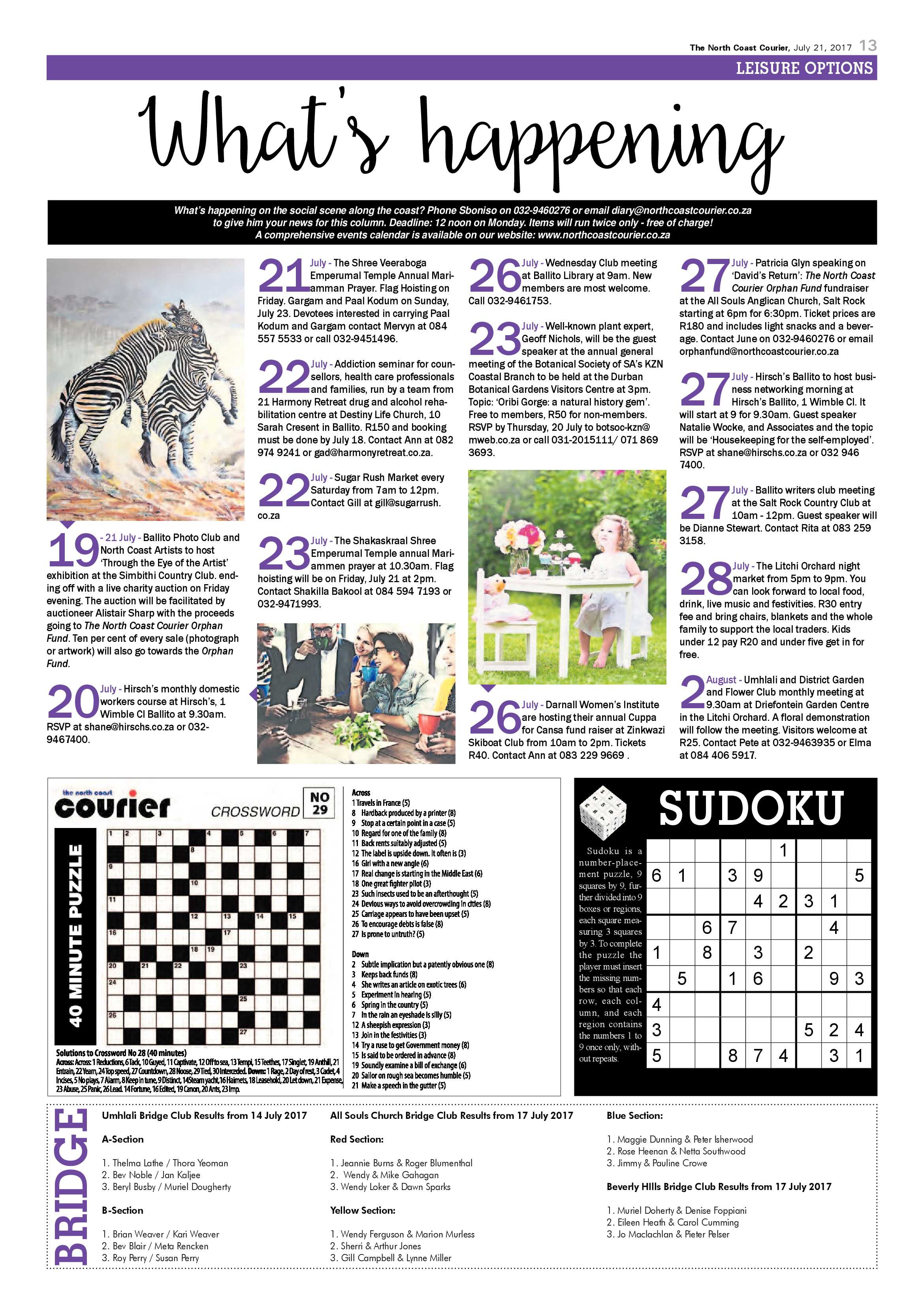 The North Coast Courier – 21 July 2017 page 13