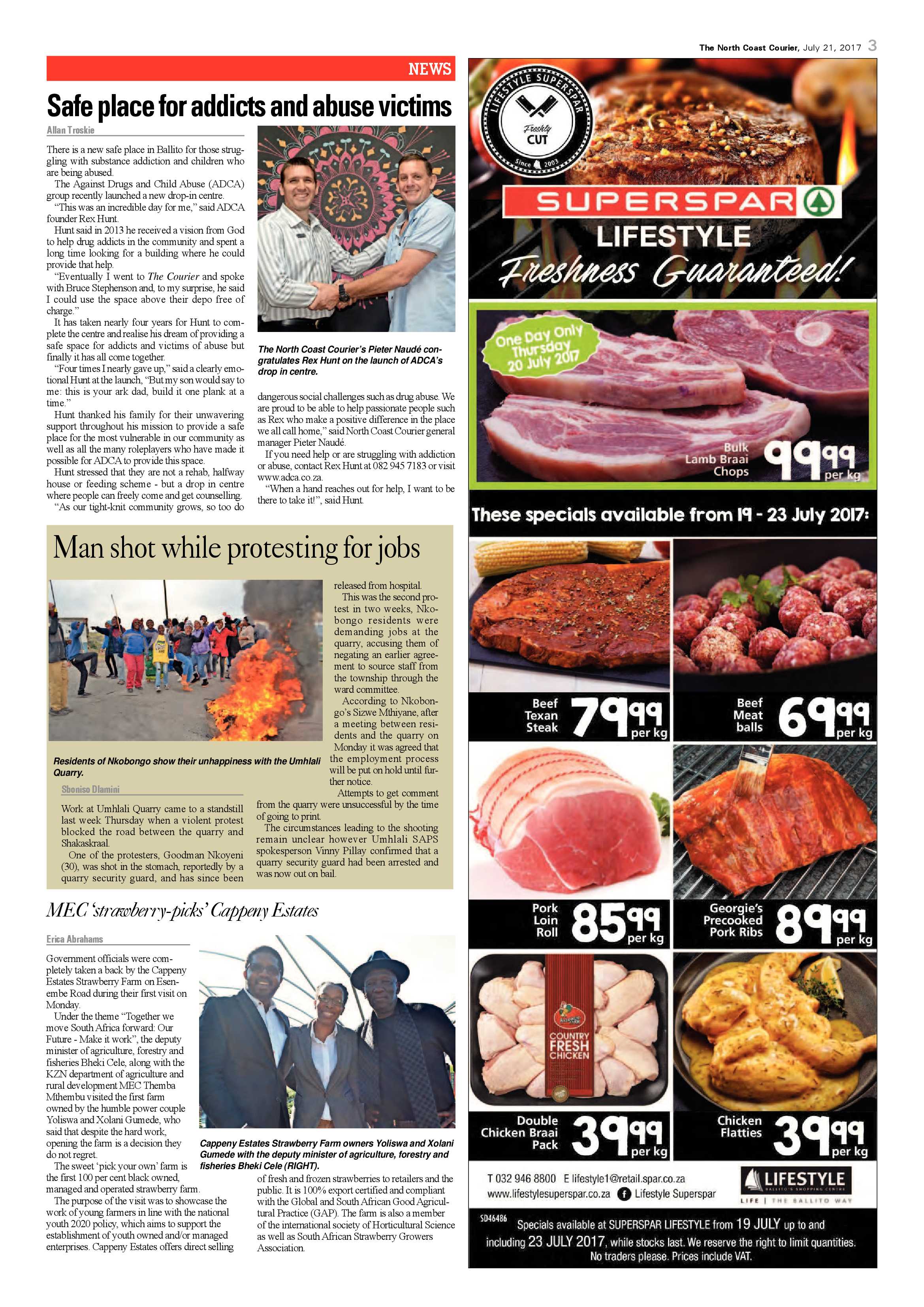 The North Coast Courier – 21 July 2017 page 3