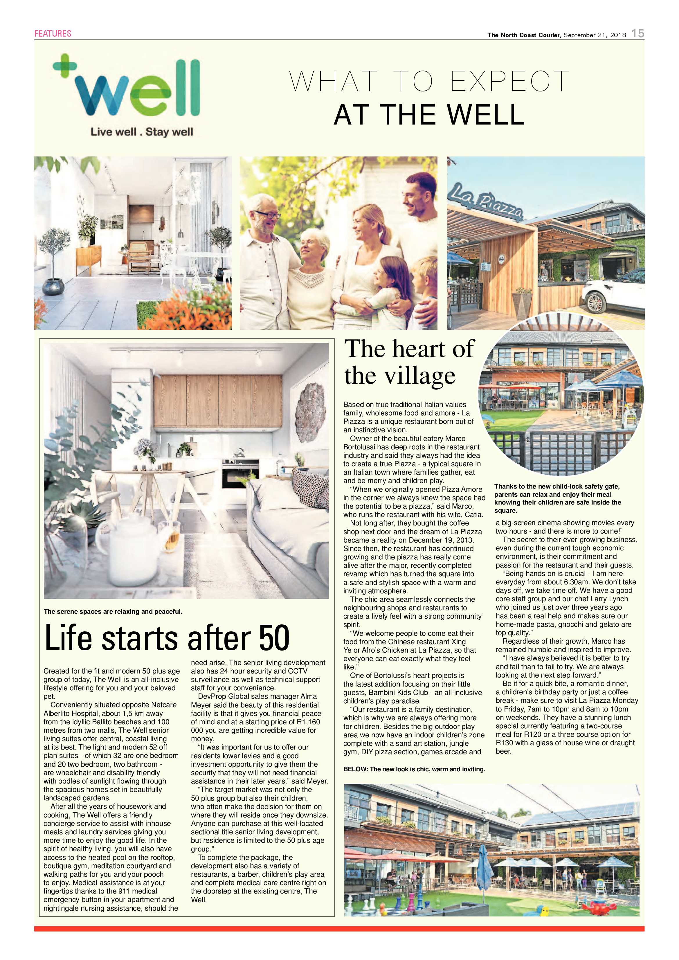 The North Coast Courier – 21 September 2018 page 15