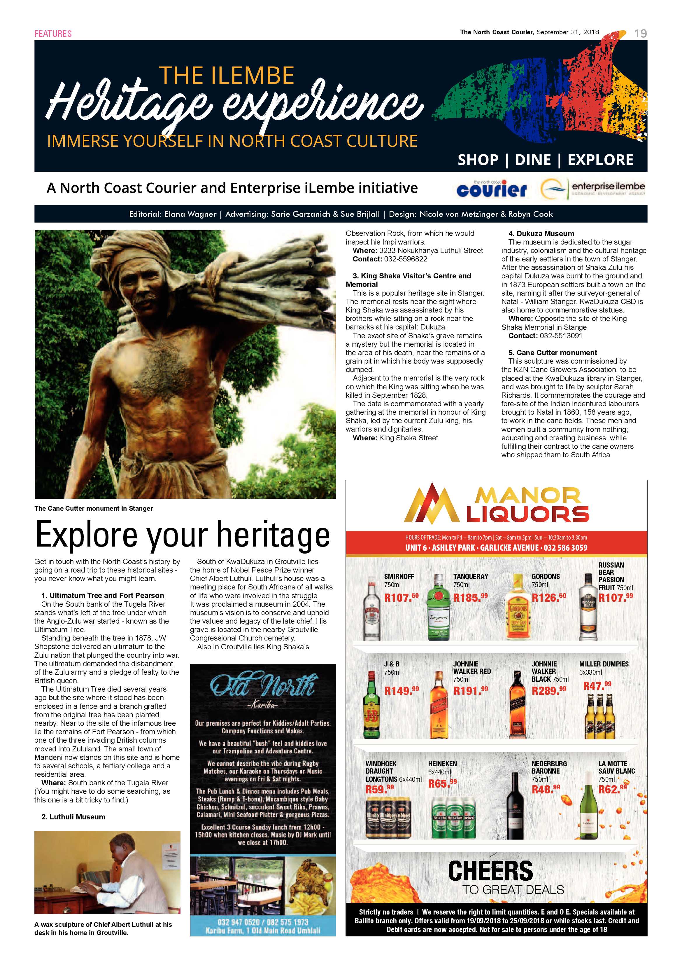 The North Coast Courier – 21 September 2018 page 19