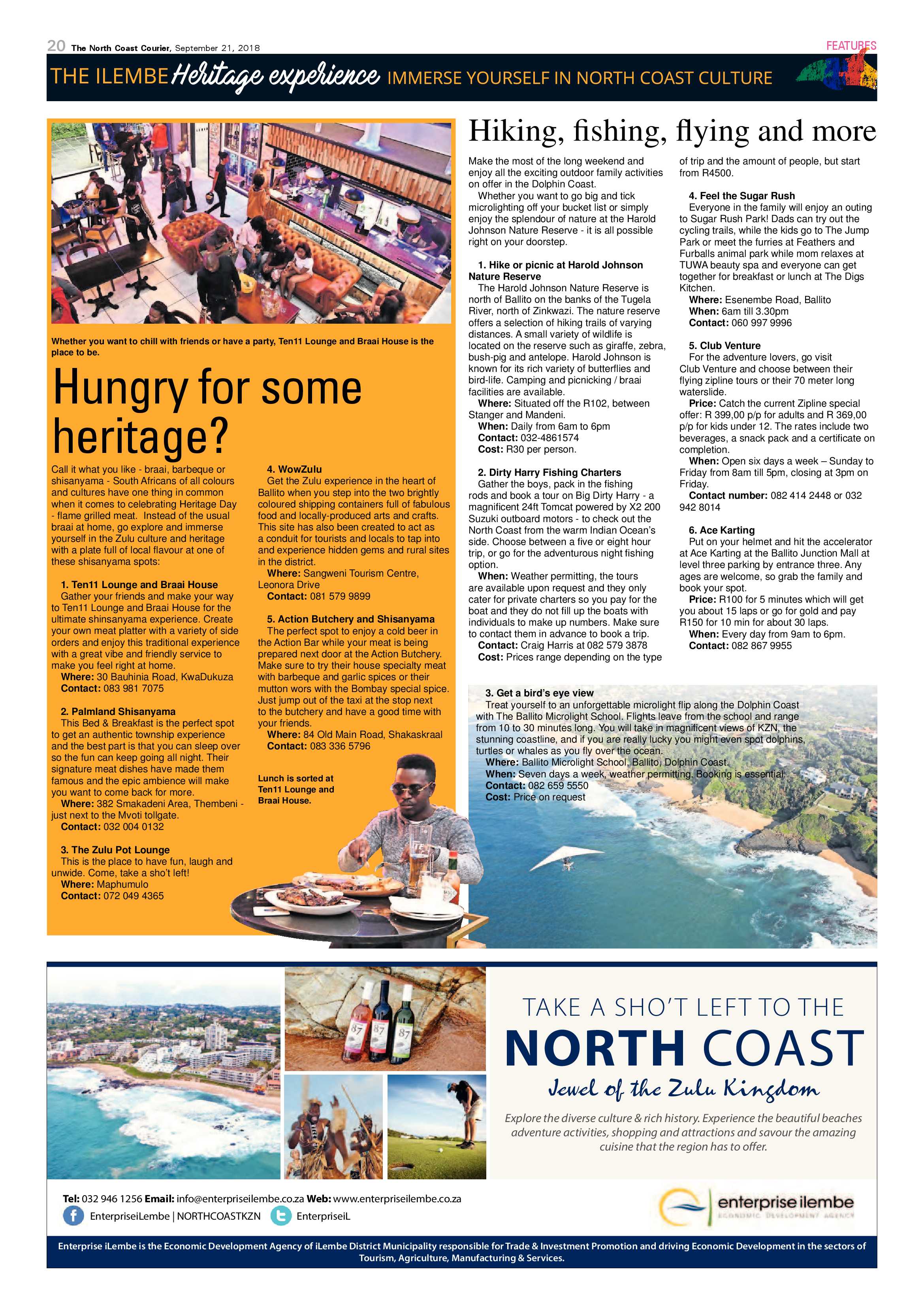 The North Coast Courier – 21 September 2018 page 20