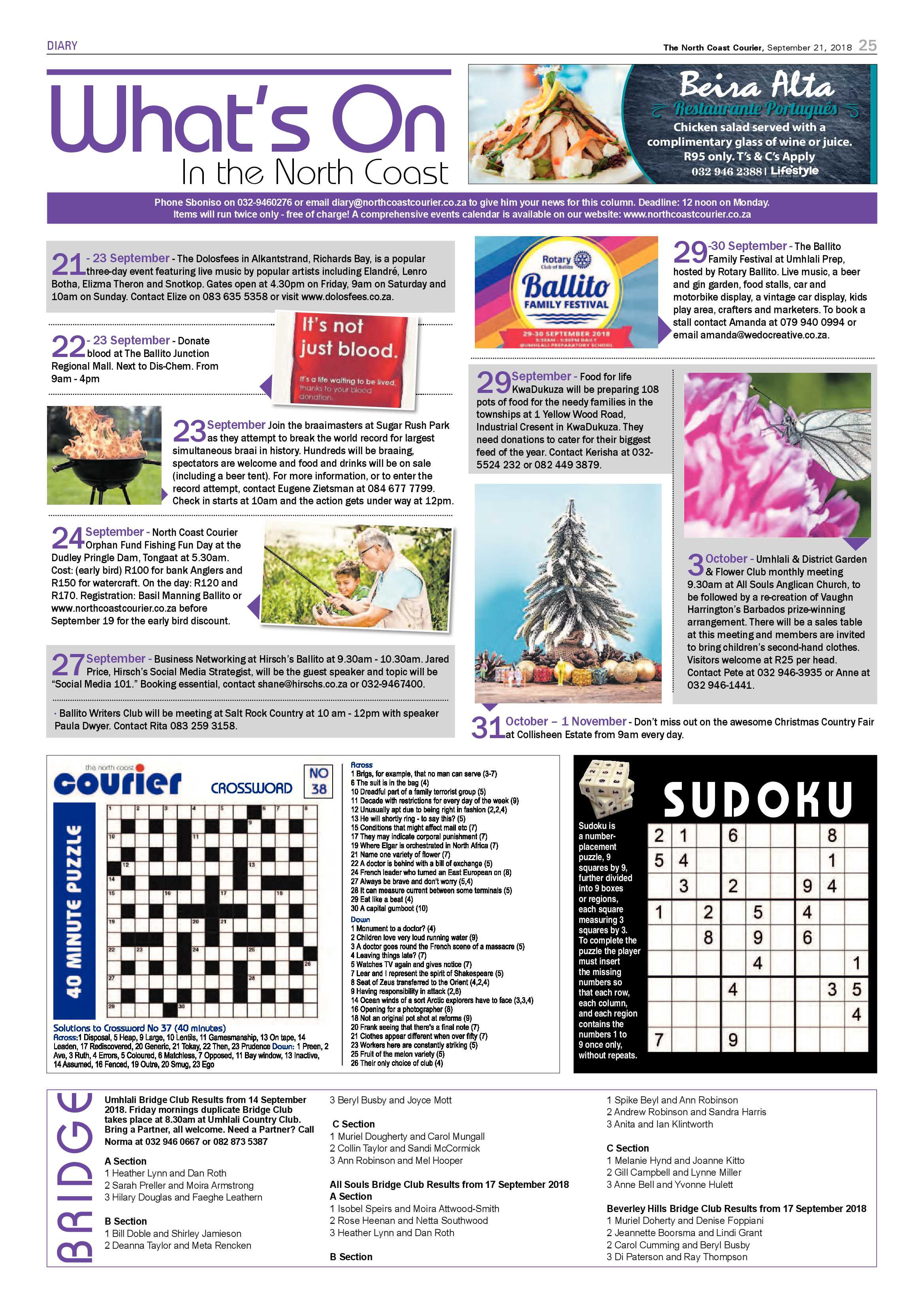 The North Coast Courier – 21 September 2018 page 25