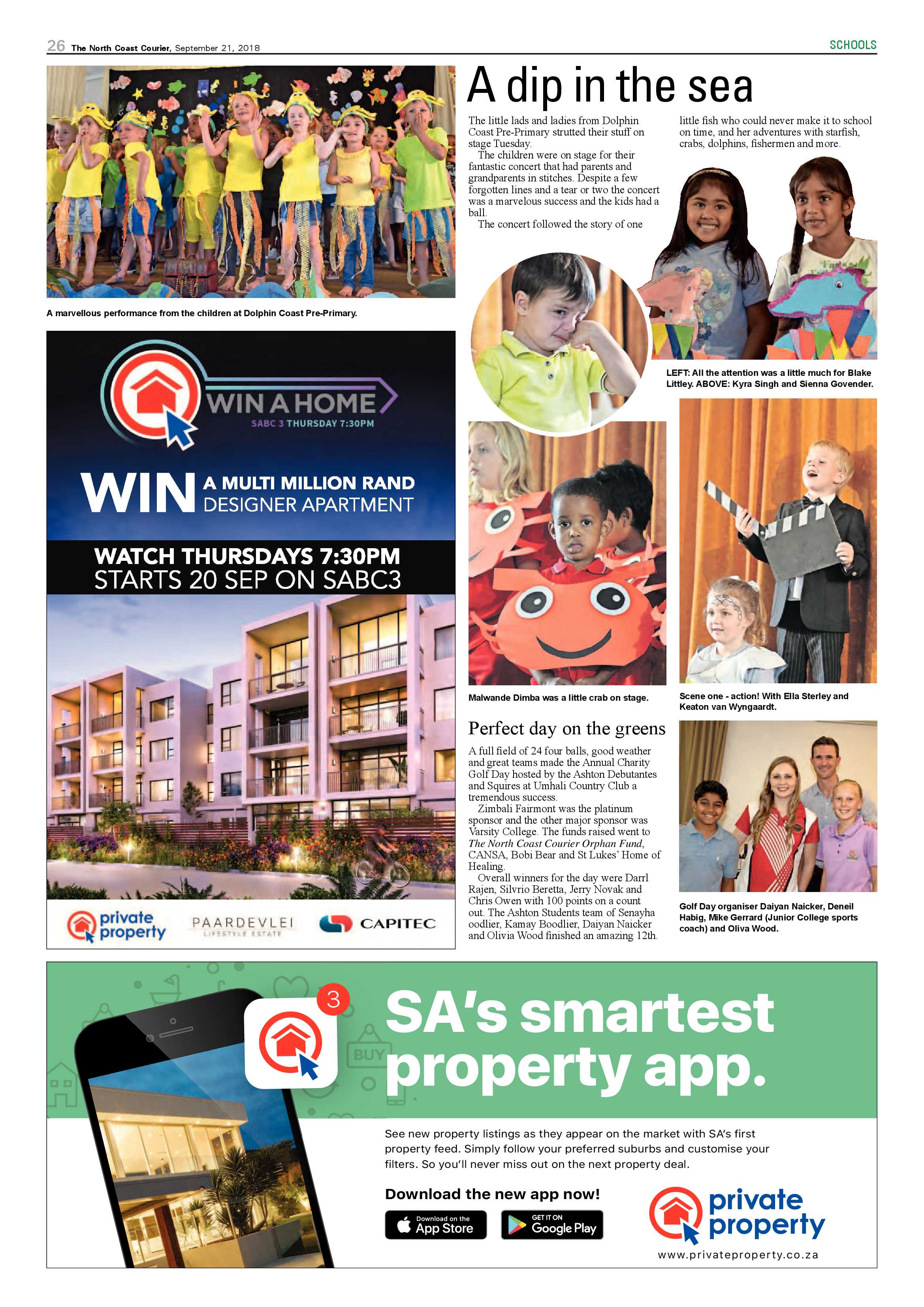 The North Coast Courier – 21 September 2018 page 26