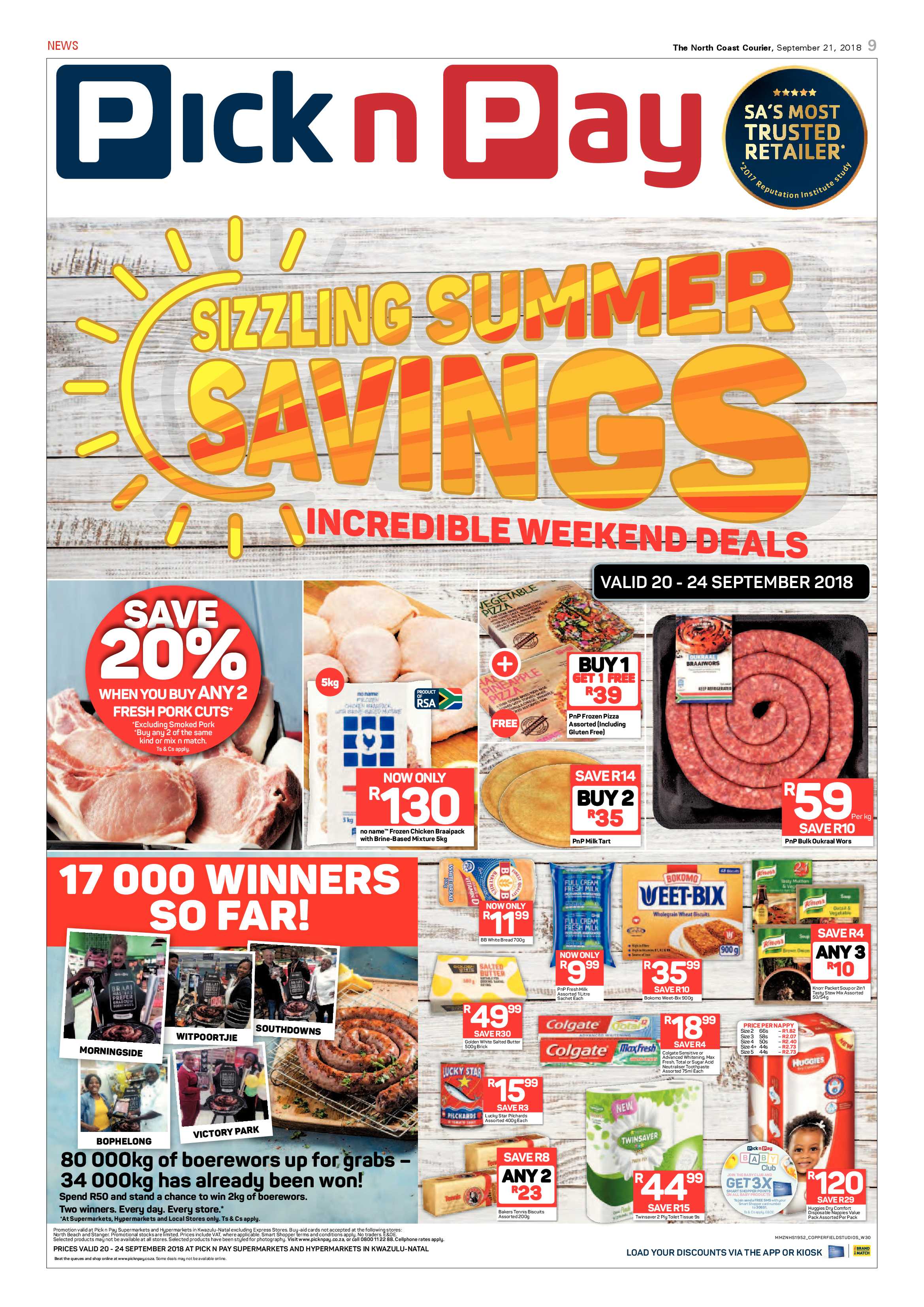 The North Coast Courier – 21 September 2018 page 9