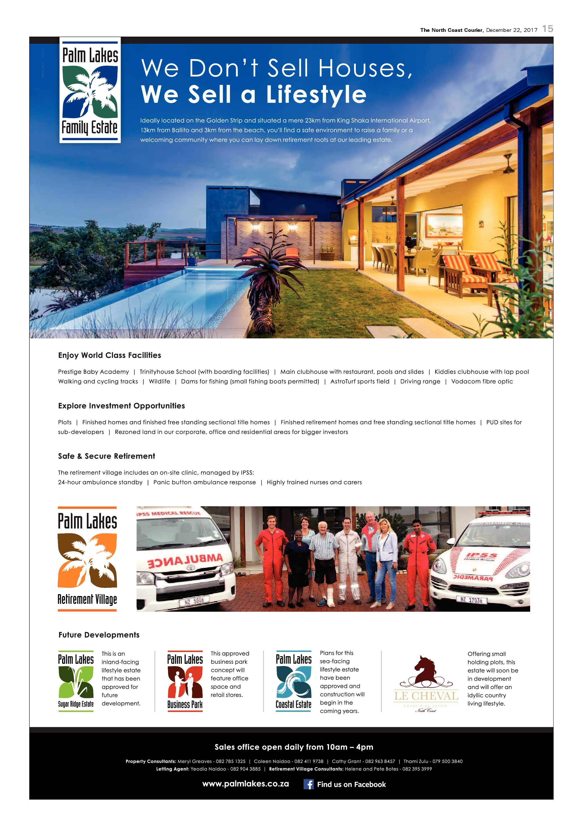 The North Coast Courier – 22 December 2017 page 15
