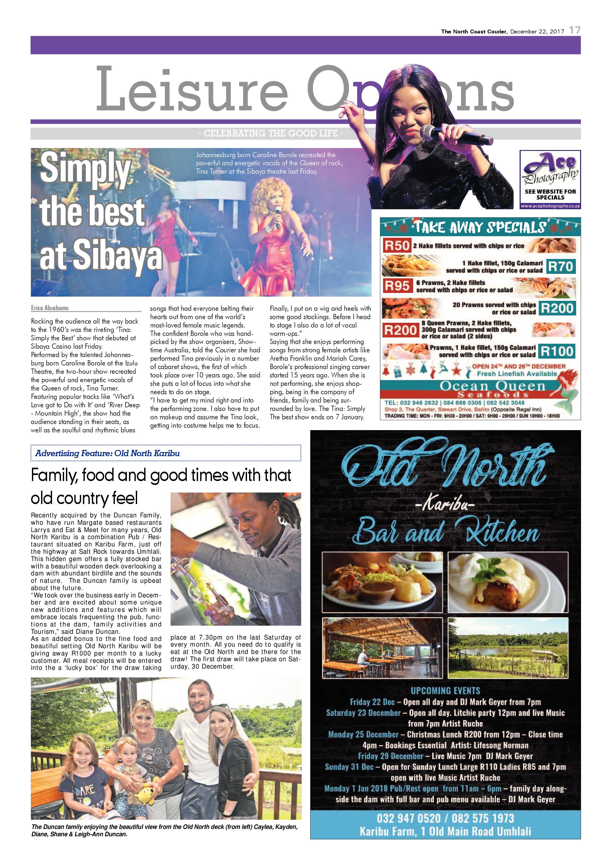The North Coast Courier – 22 December 2017 page 17
