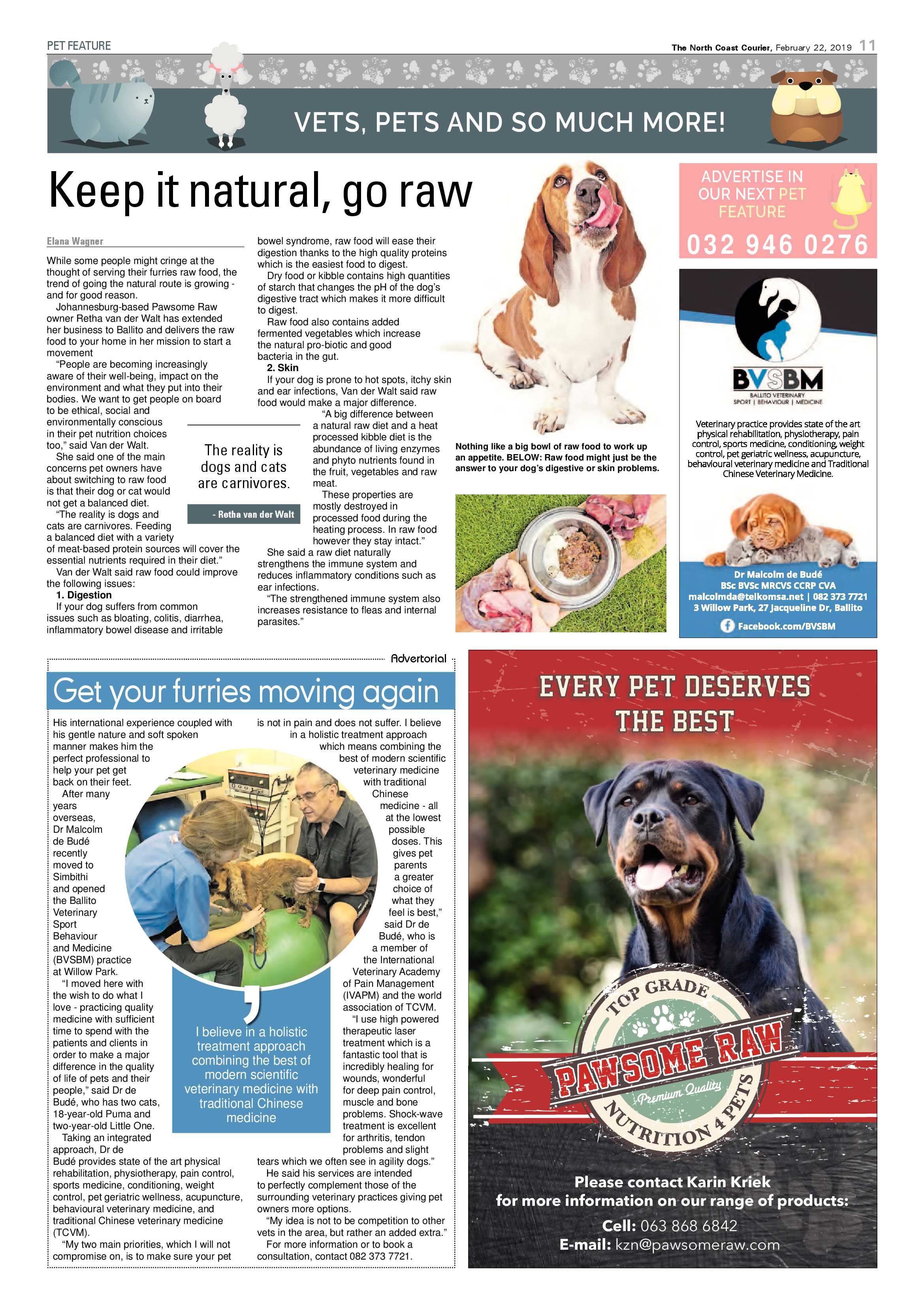 The North Coast Courier – 22 February 2019 page 11