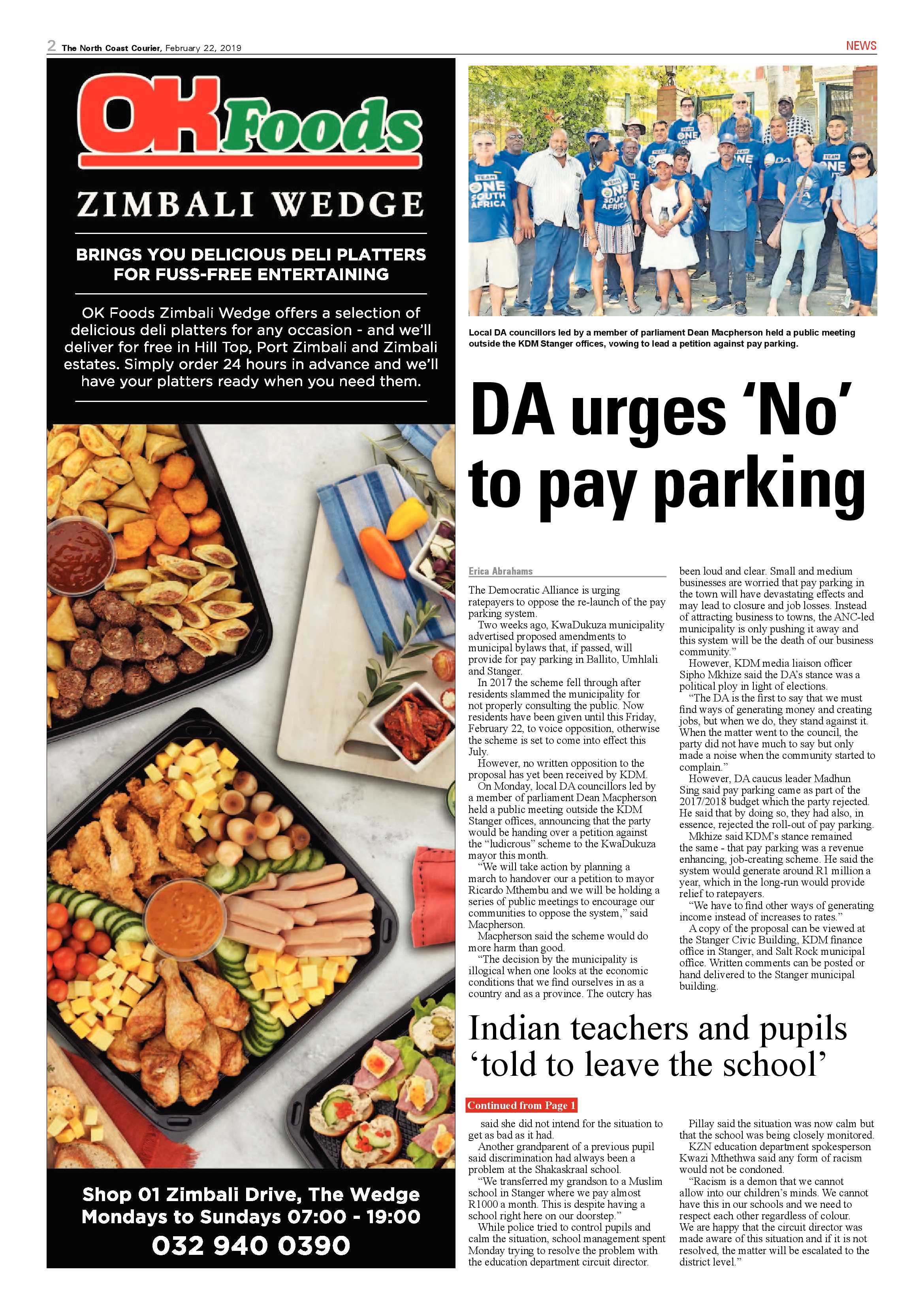 The North Coast Courier – 22 February 2019 page 2
