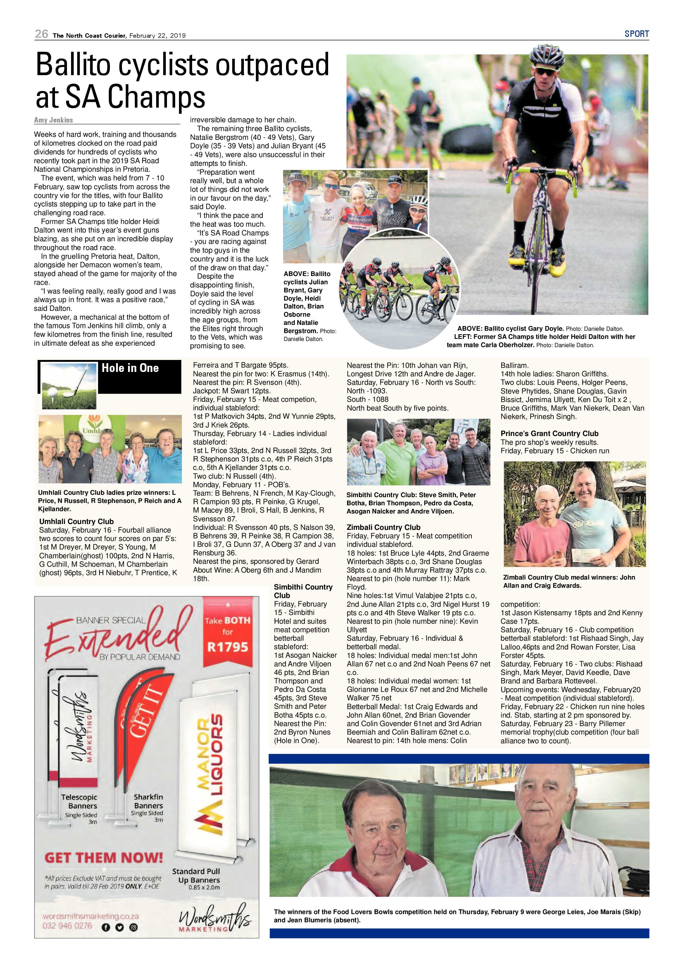 The North Coast Courier – 22 February 2019 page 26