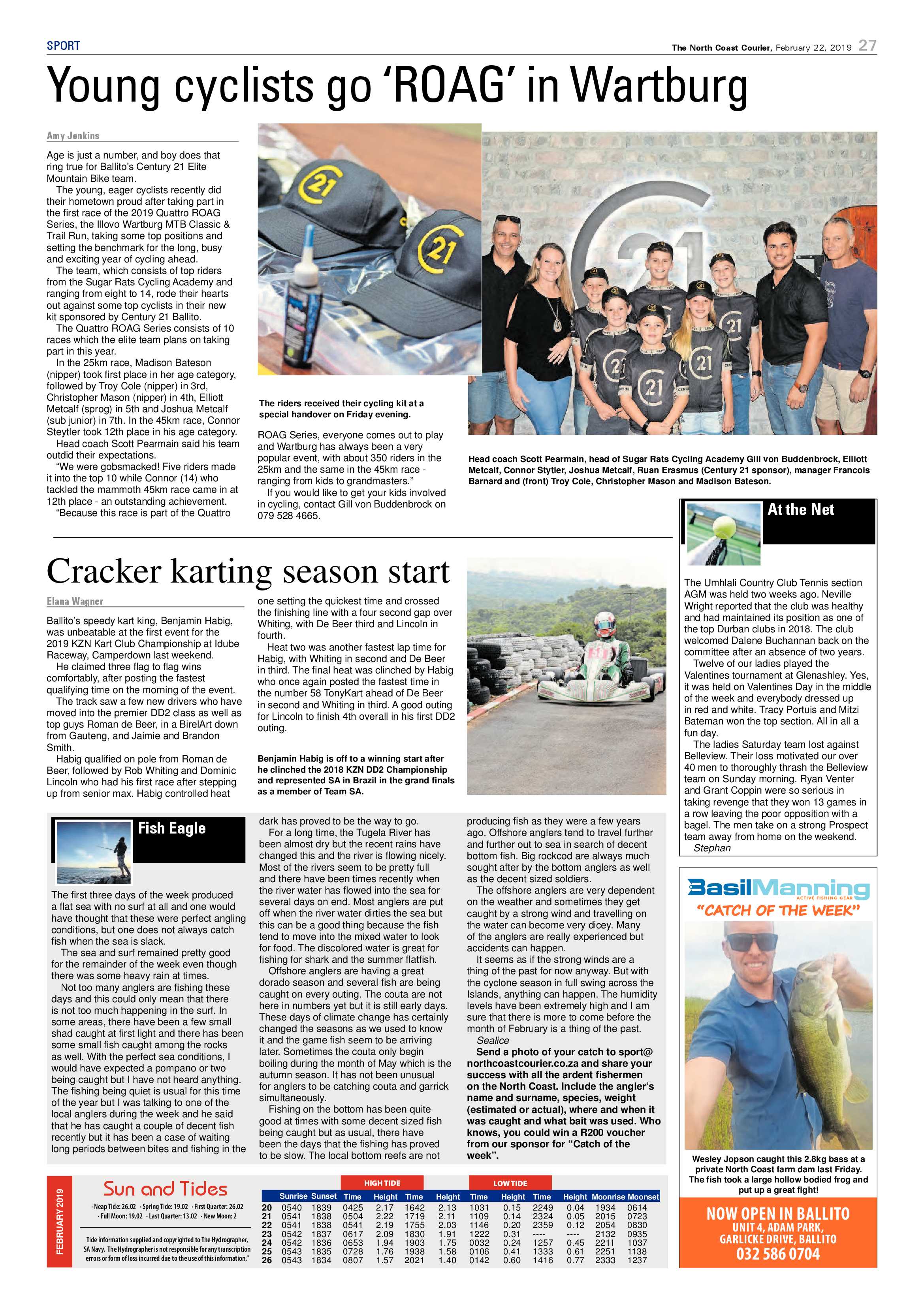 The North Coast Courier – 22 February 2019 page 27