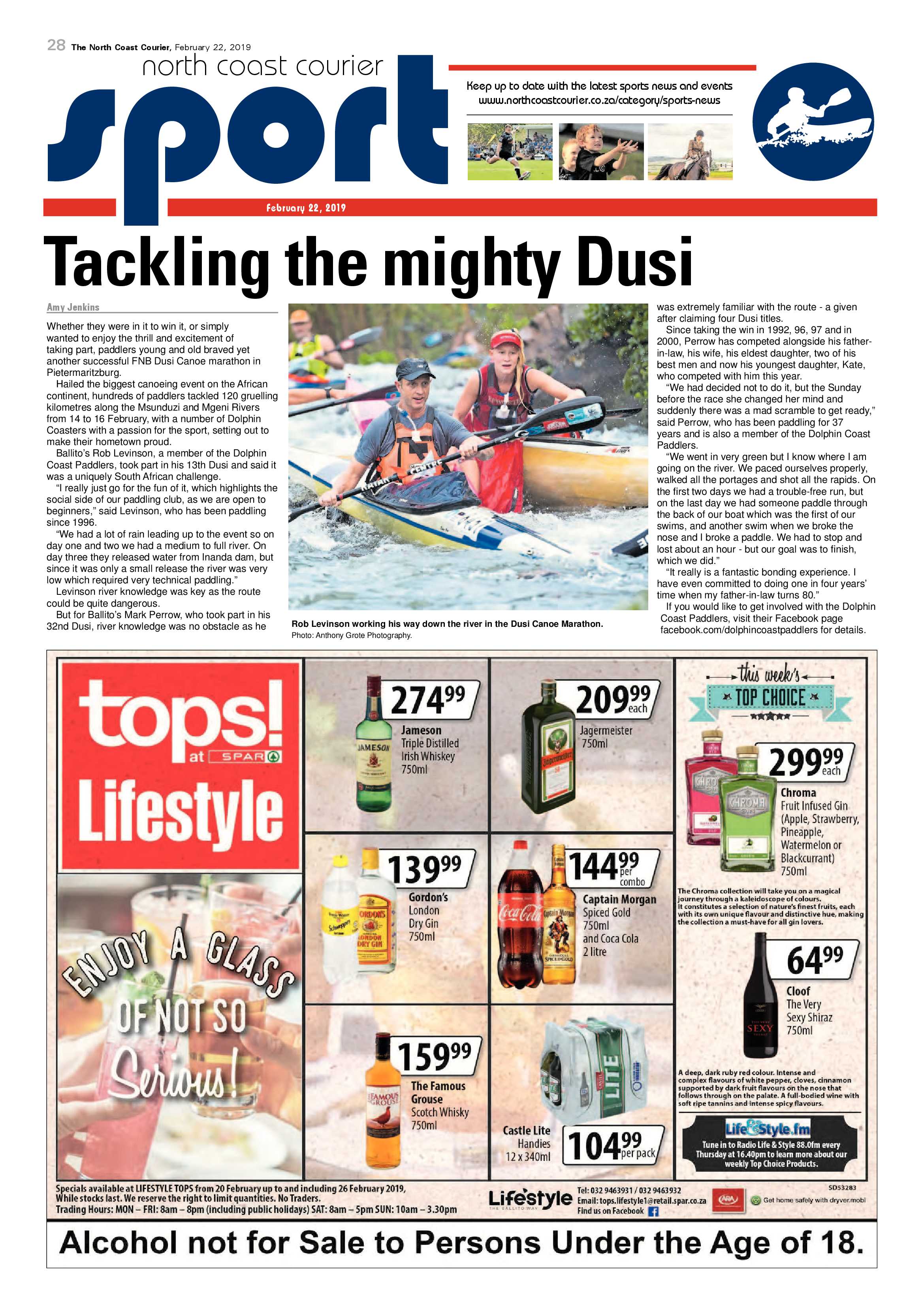 The North Coast Courier – 22 February 2019 page 28