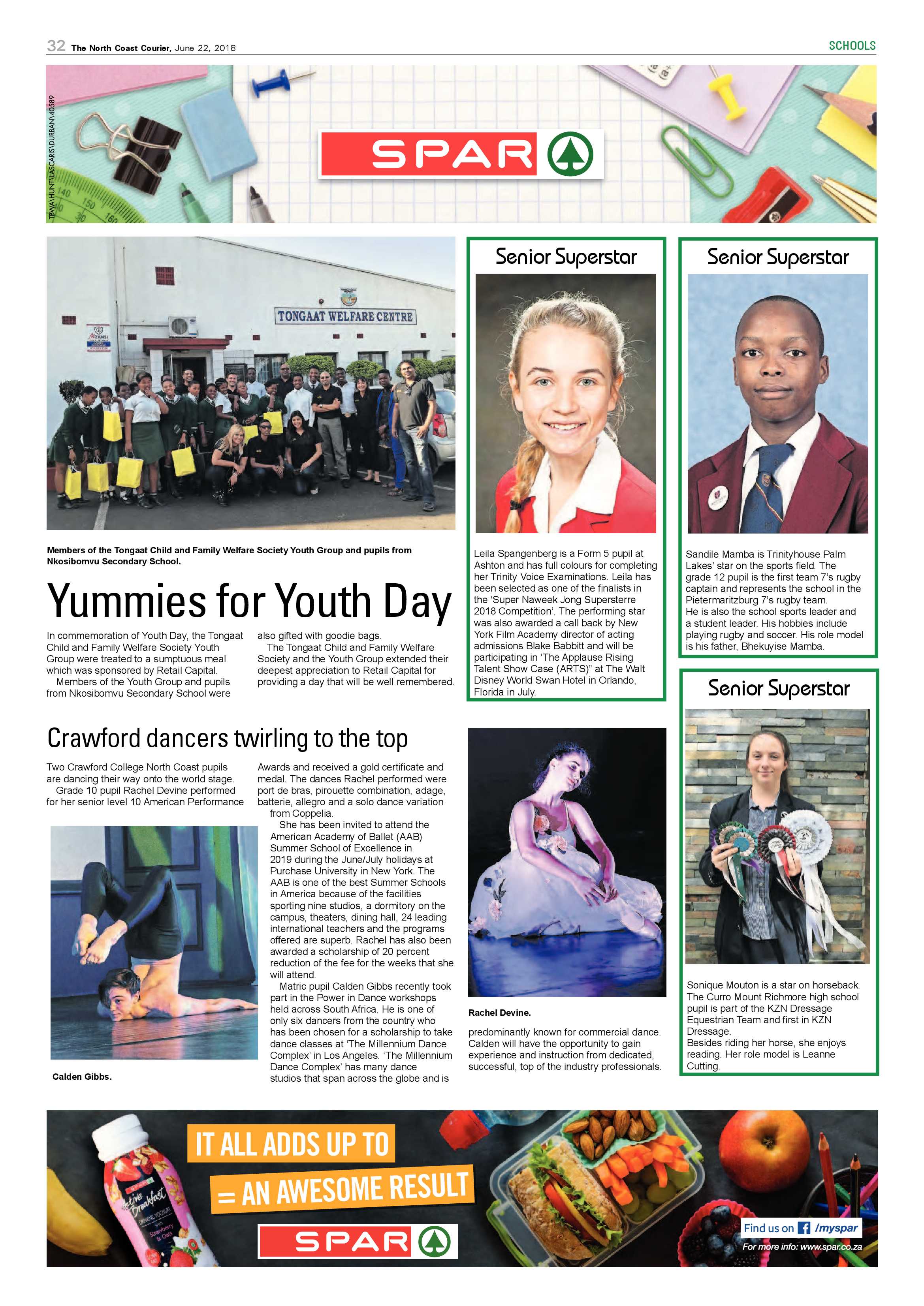 The North Coast Courier – 22 June 2018 page 32