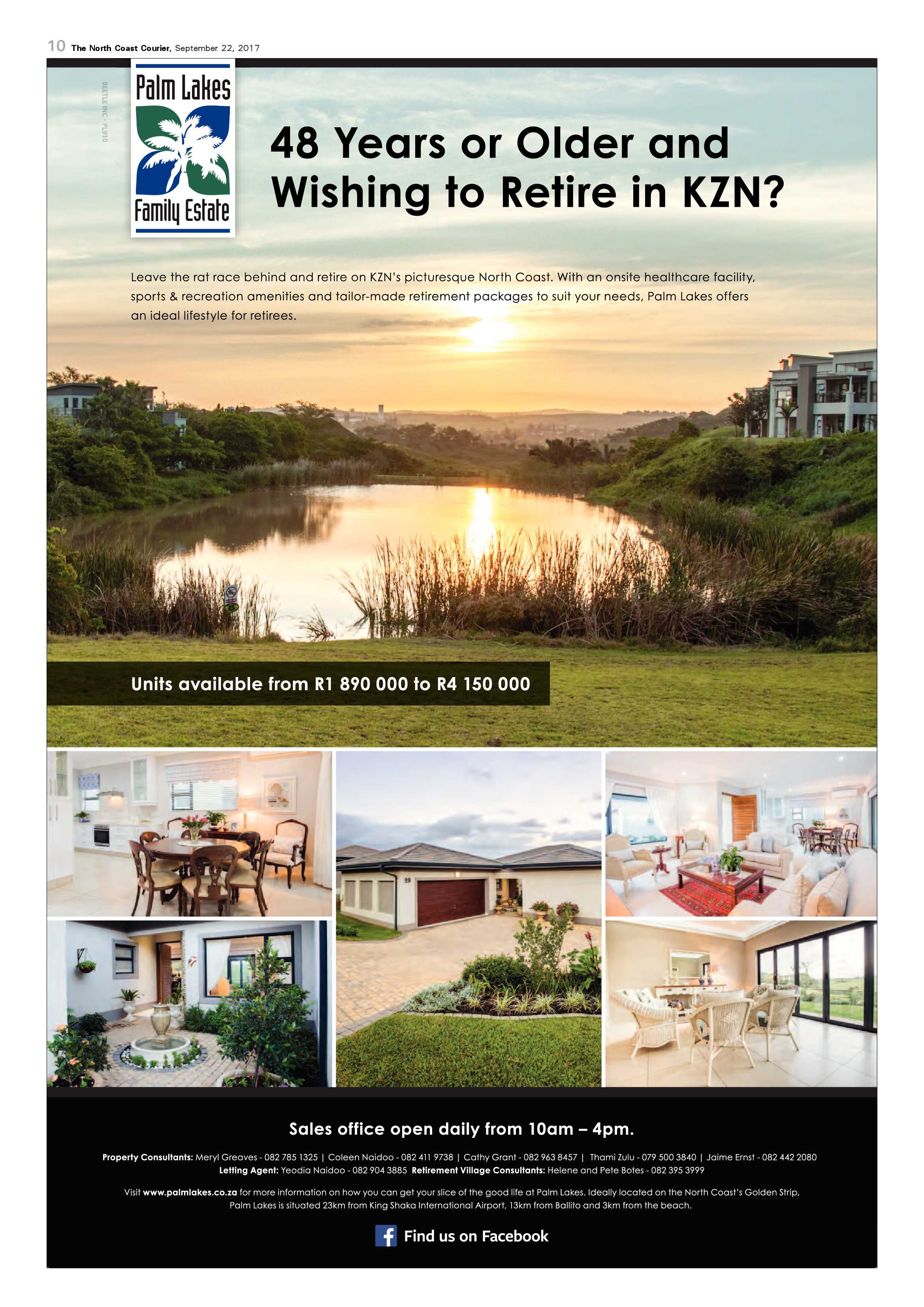 The North Coast Courier – 22 September 2017 page 10