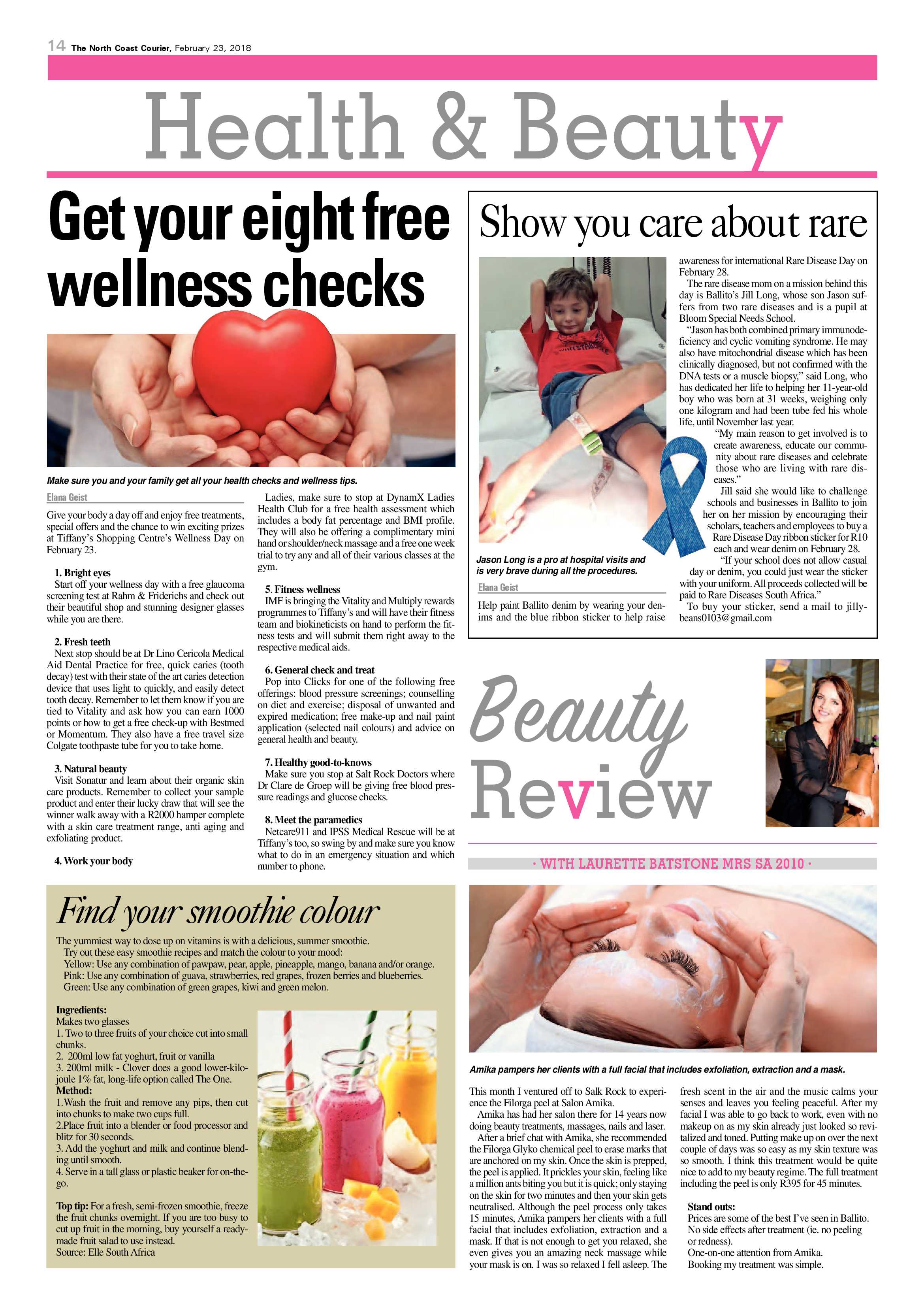 The North Coast Courier – 23 February 2018 page 14