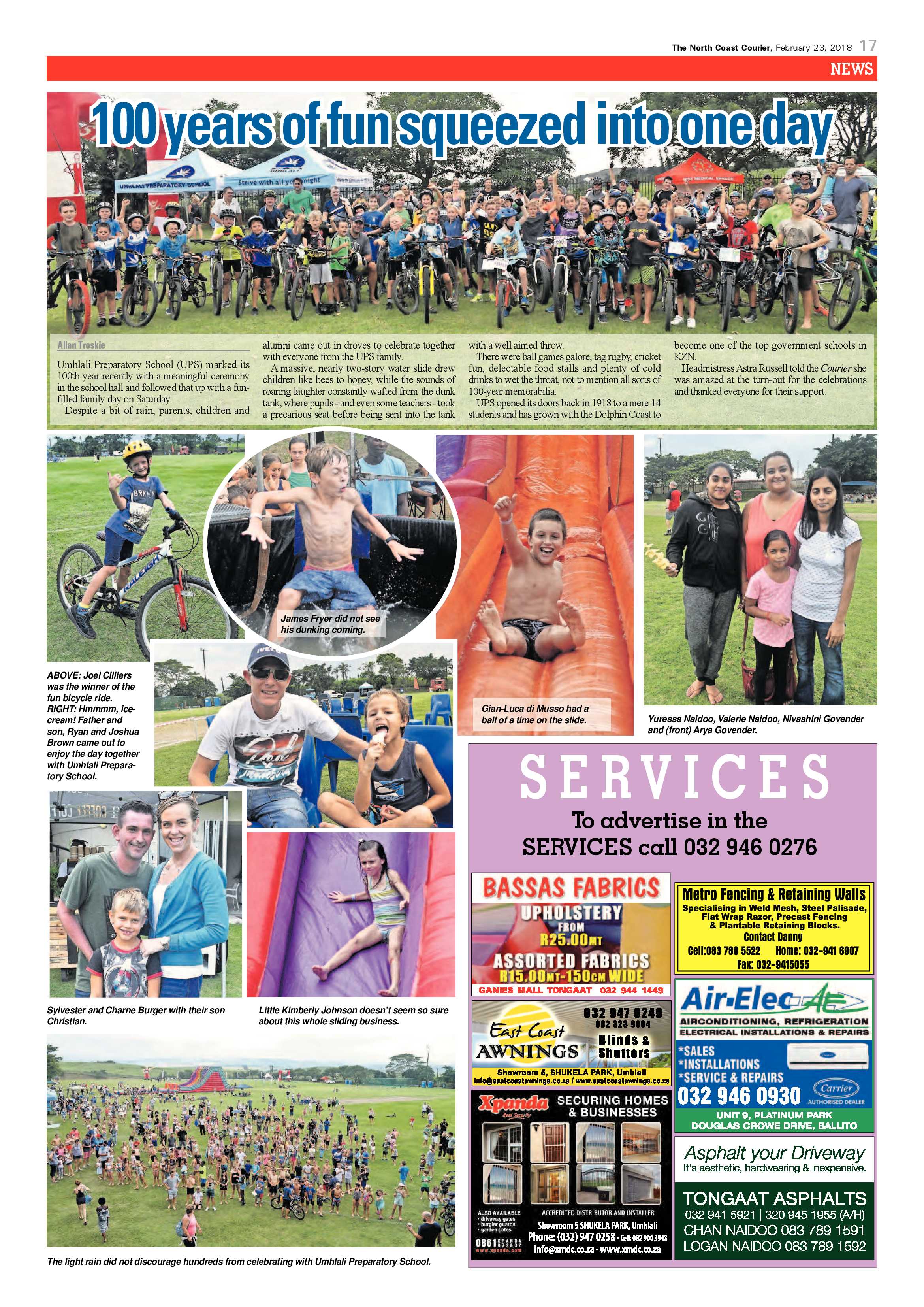 The North Coast Courier – 23 February 2018 page 17
