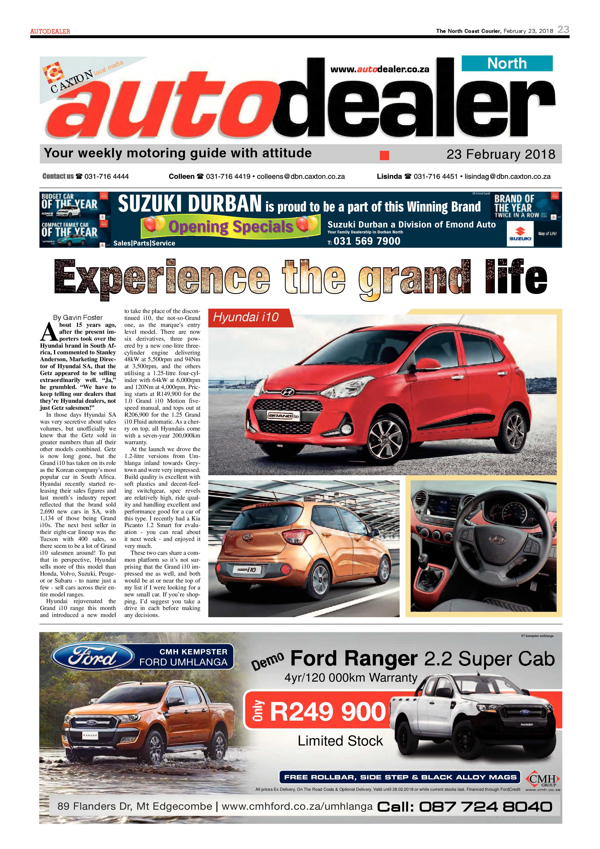 The North Coast Courier – 23 February 2018 page 23