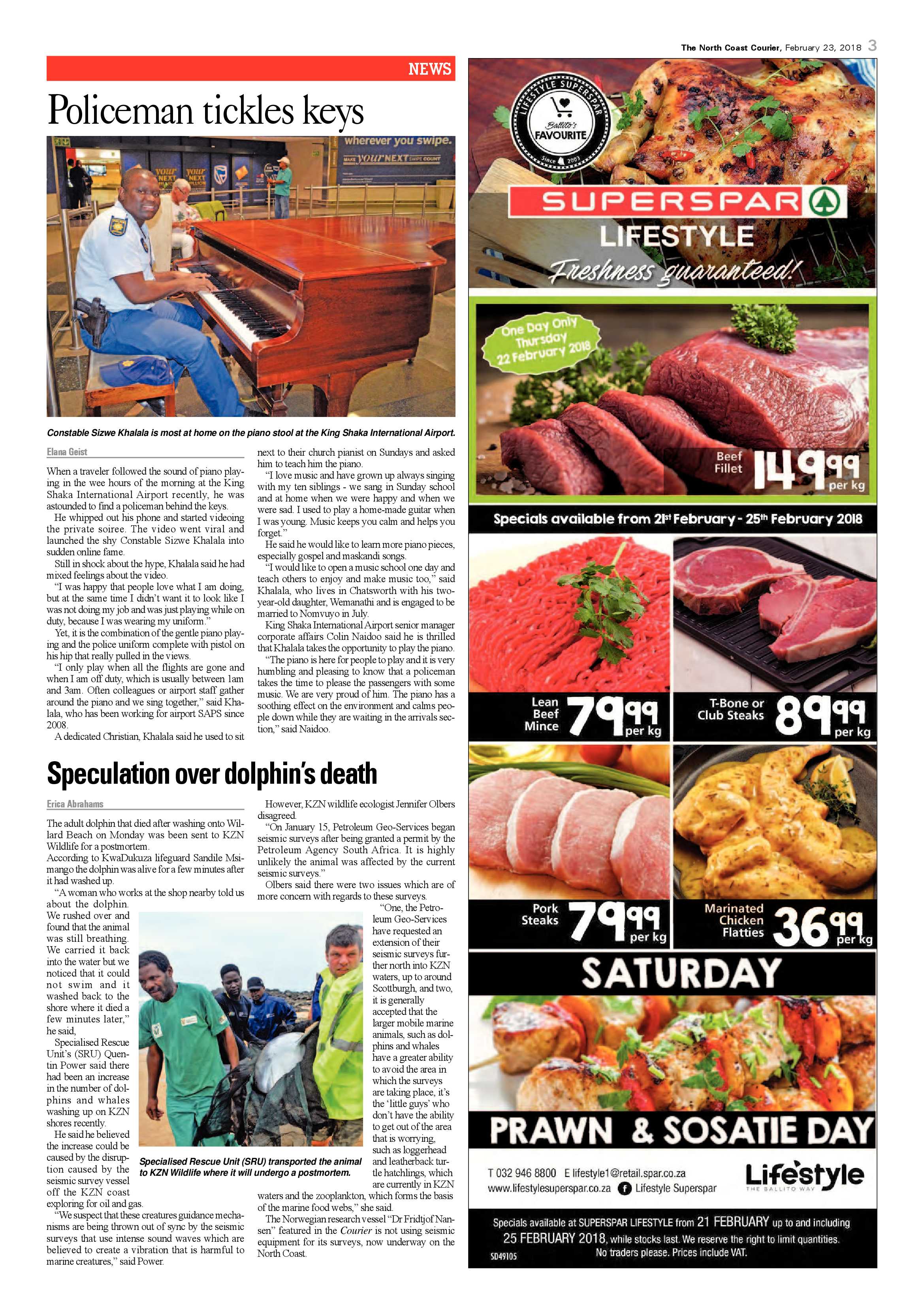 The North Coast Courier – 23 February 2018 page 3
