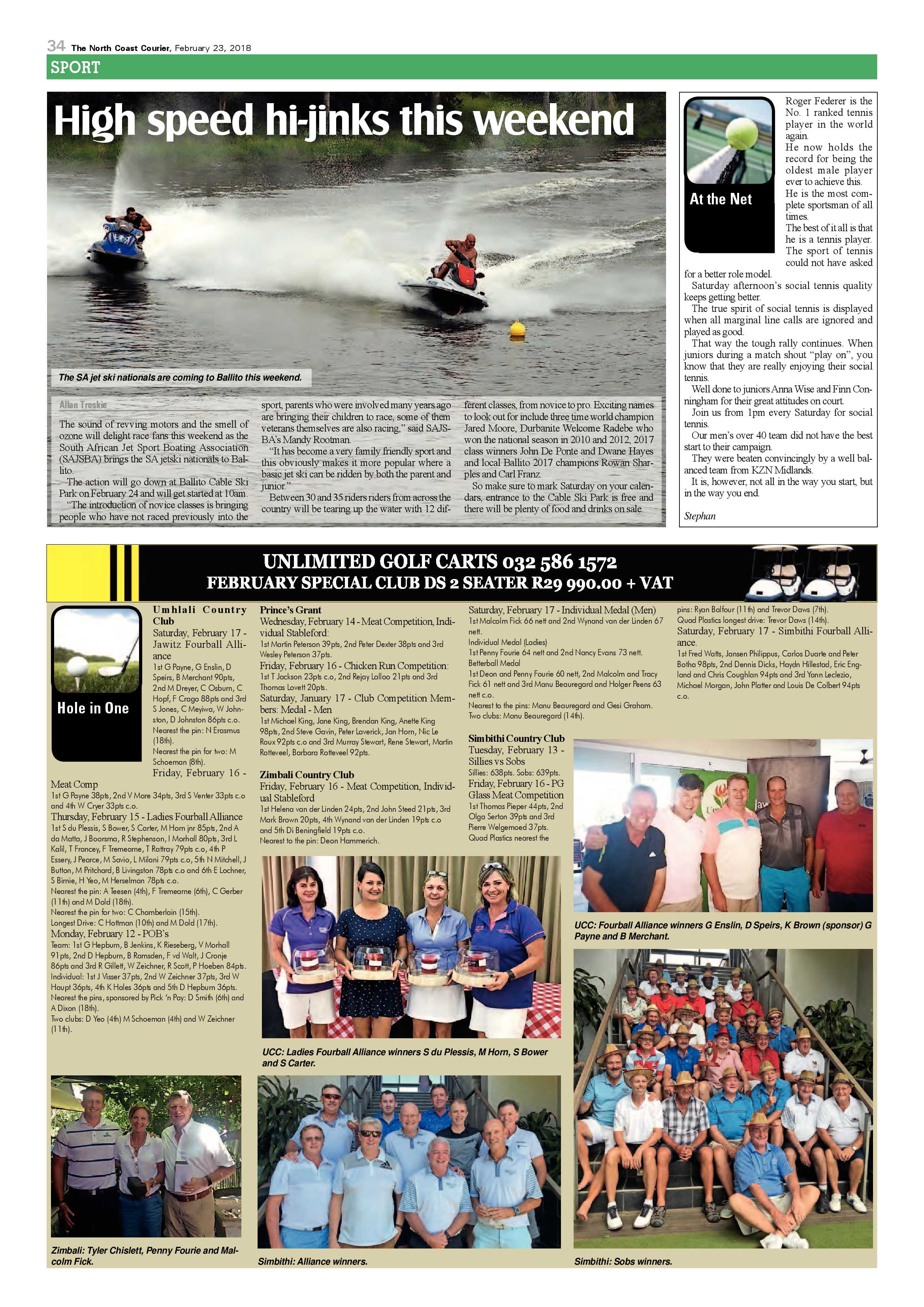 The North Coast Courier – 23 February 2018 page 34