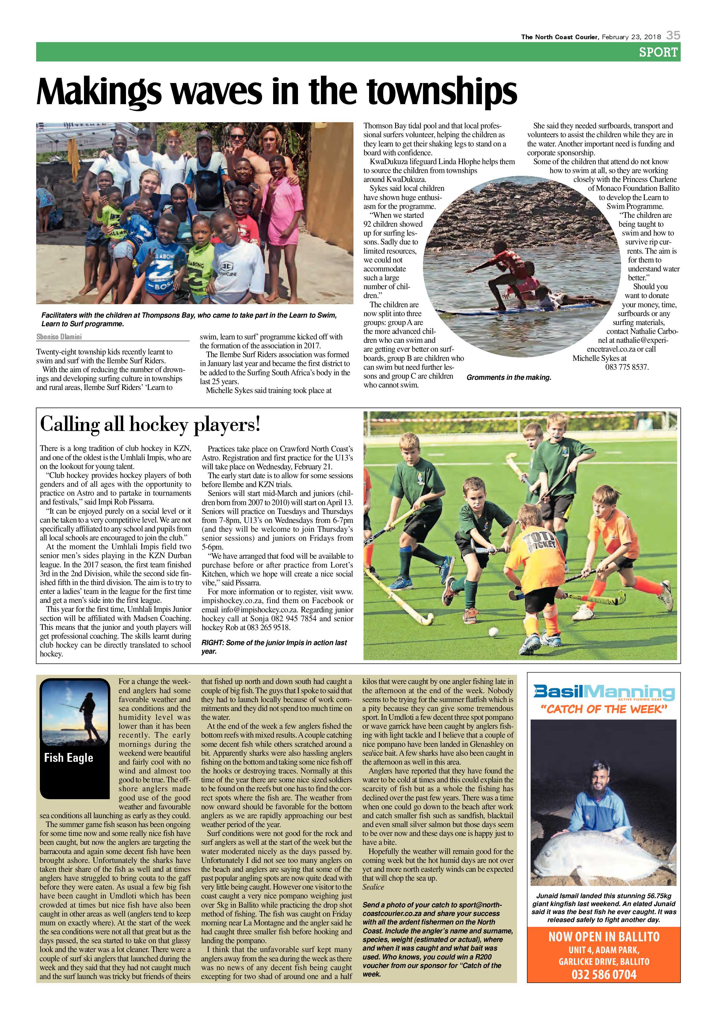 The North Coast Courier – 23 February 2018 page 35