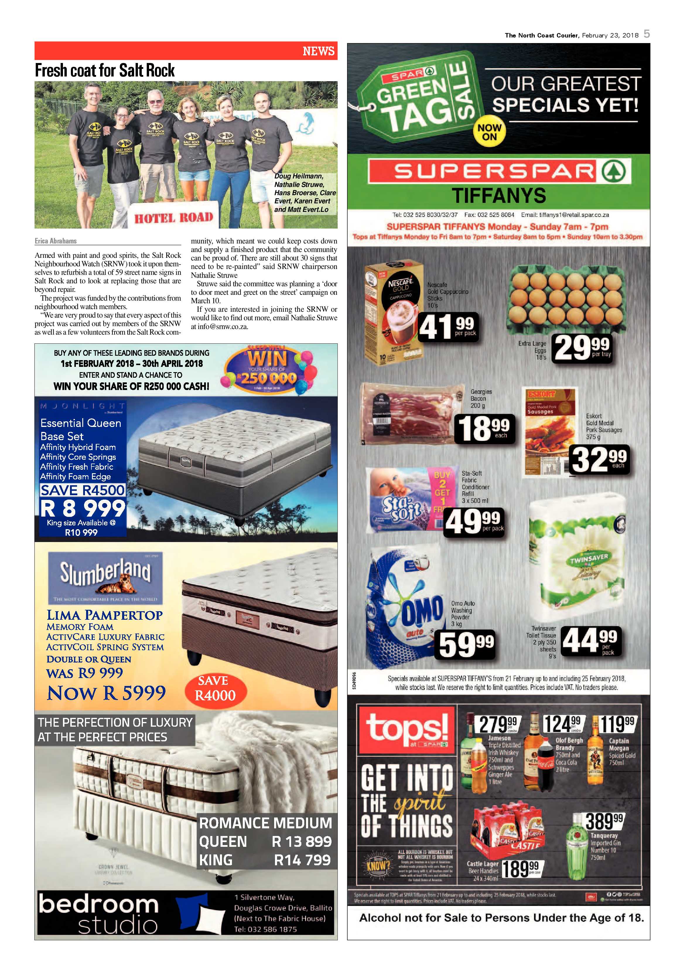 The North Coast Courier – 23 February 2018 page 5