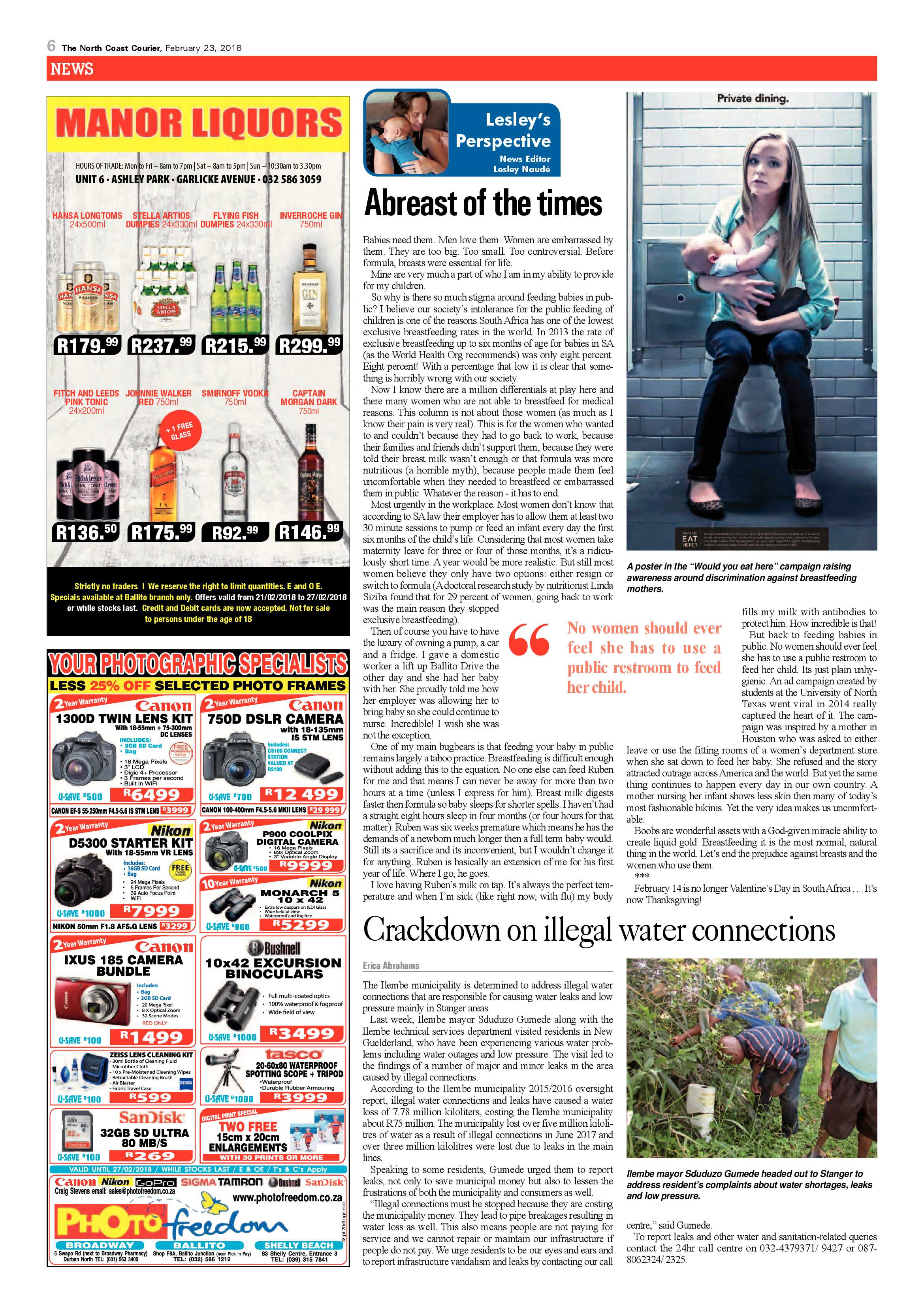 The North Coast Courier – 23 February 2018 page 6
